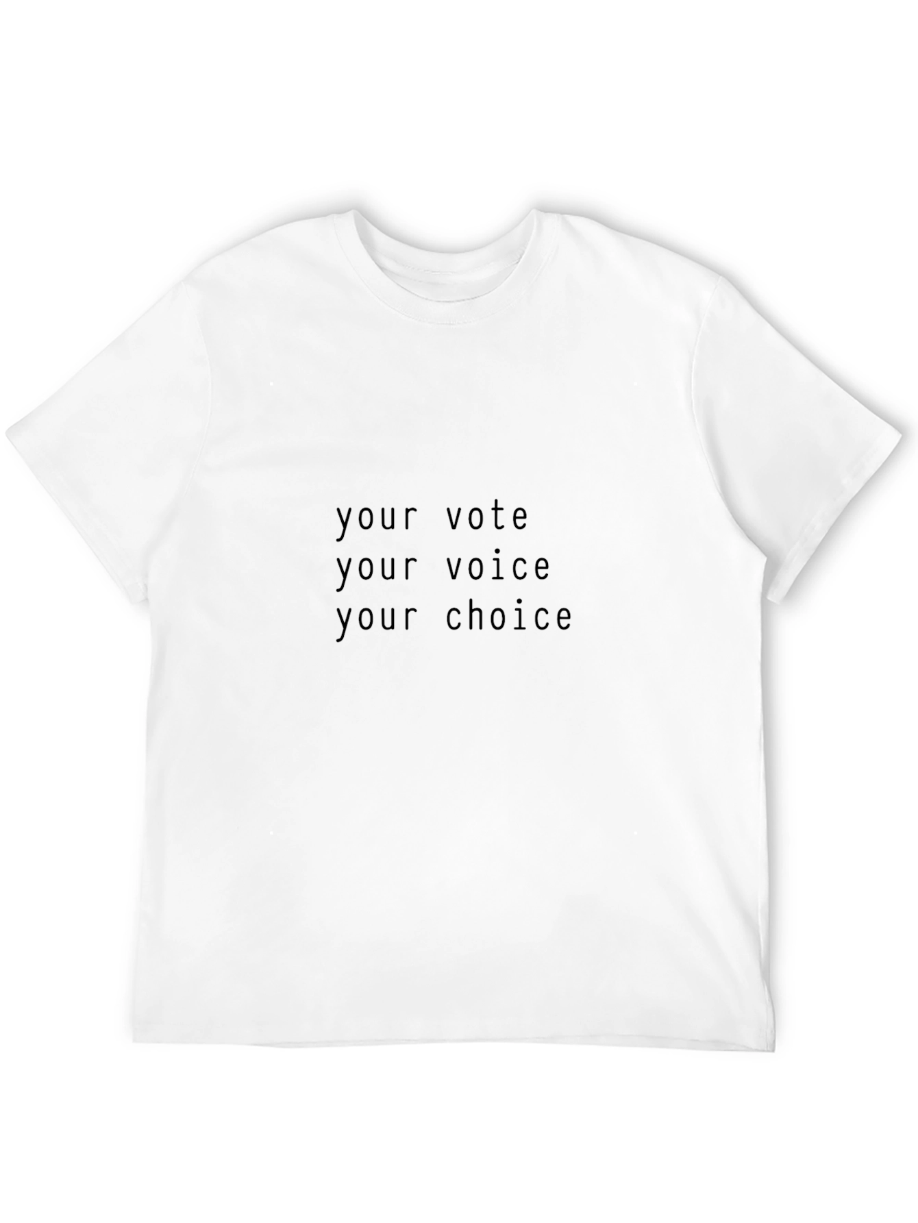 Black Your Vote, Your Voice, Your Choice T-Shirt view 12