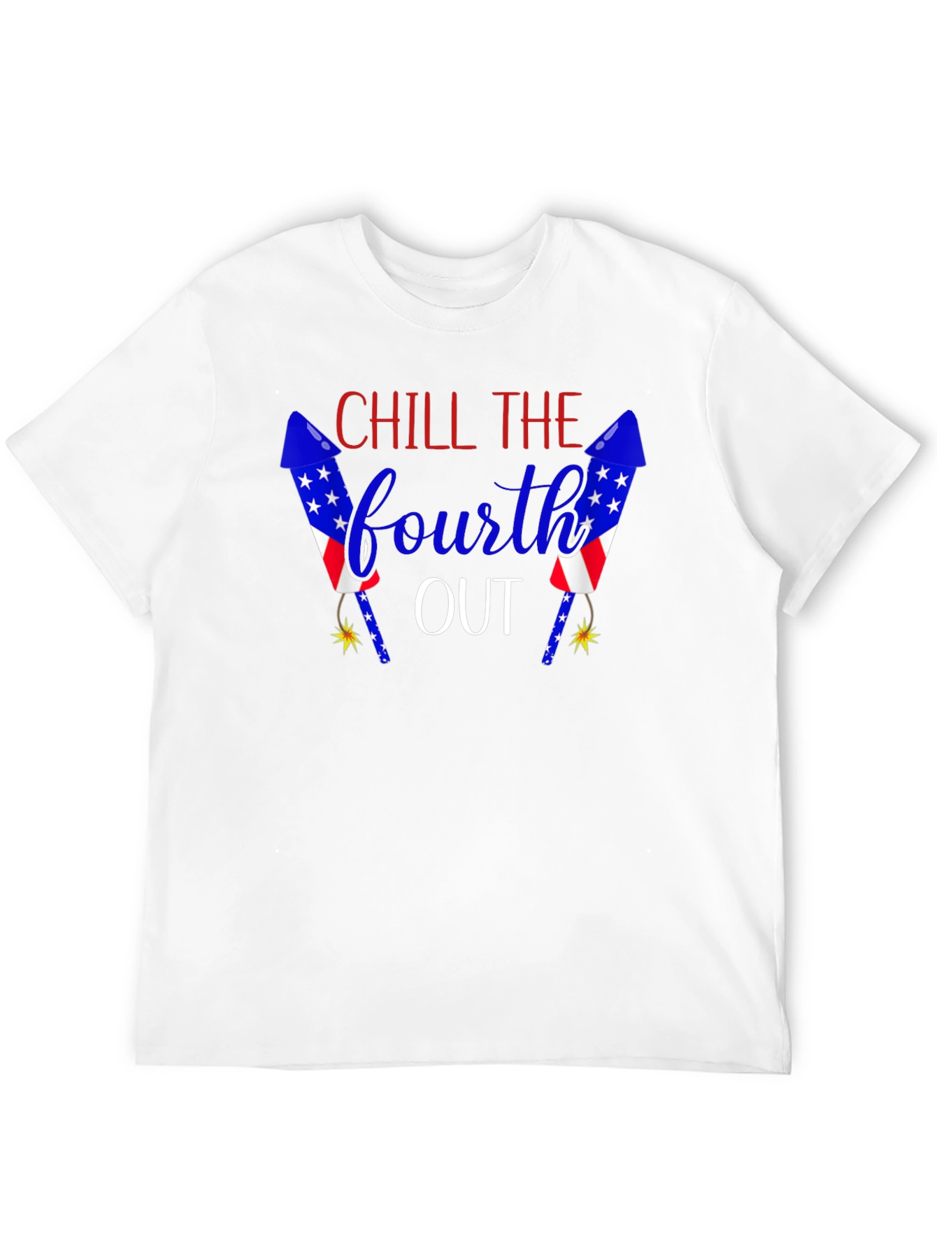 Black Chill The Fourth Out Patriotic T-Shirt view 12