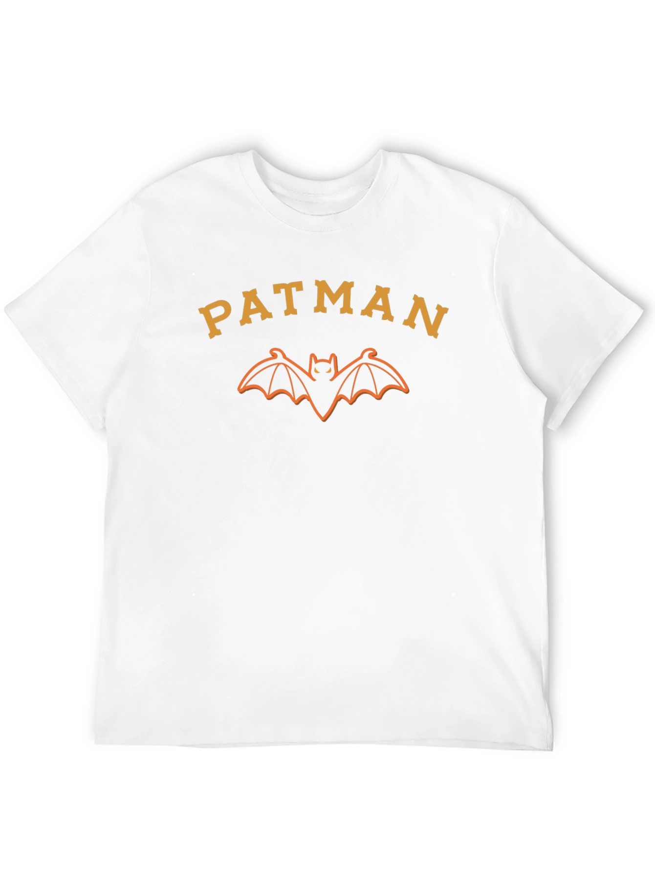 Black Patman T-Shirt: Funny Bat Graphic Tee for Men view 12