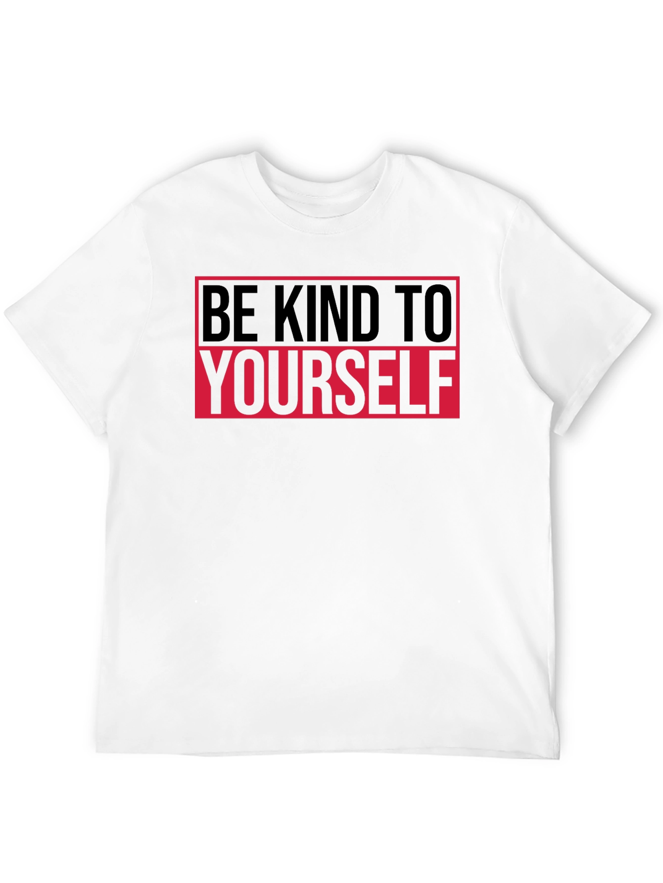 Black Be Kind To Yourself Graphic T-Shirt view 12