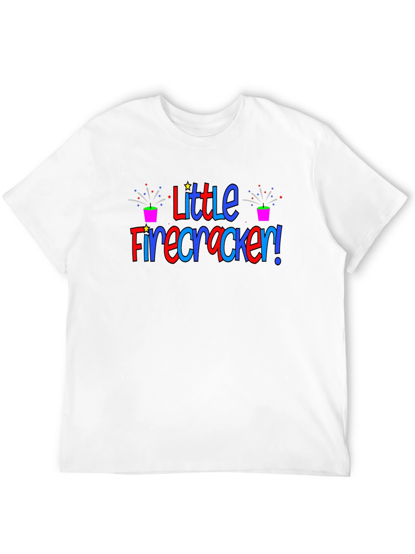 Black Little Firecracker Tee - Patriotic T-Shirt view 12