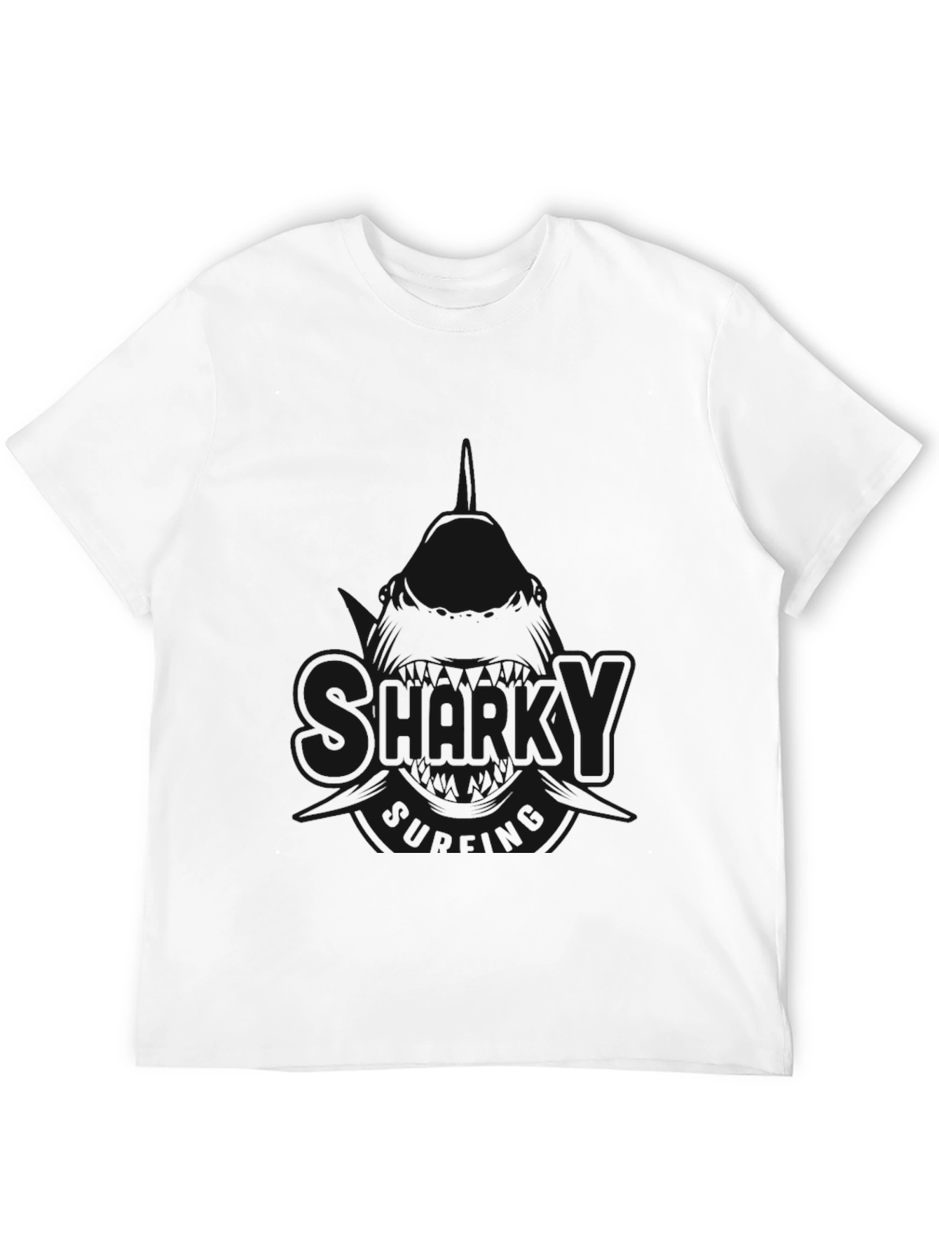 Black Classic Black Crewneck T-Shirt view 12