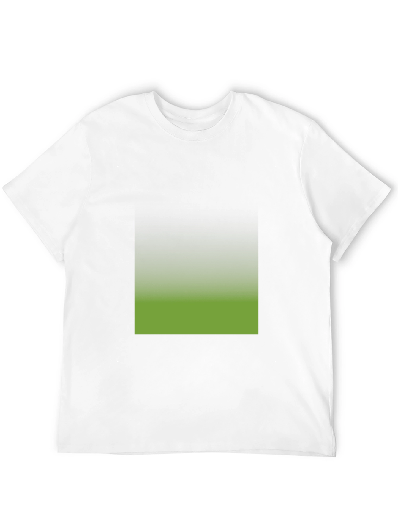 Black Black T-Shirt with Gradient Square Design view 12