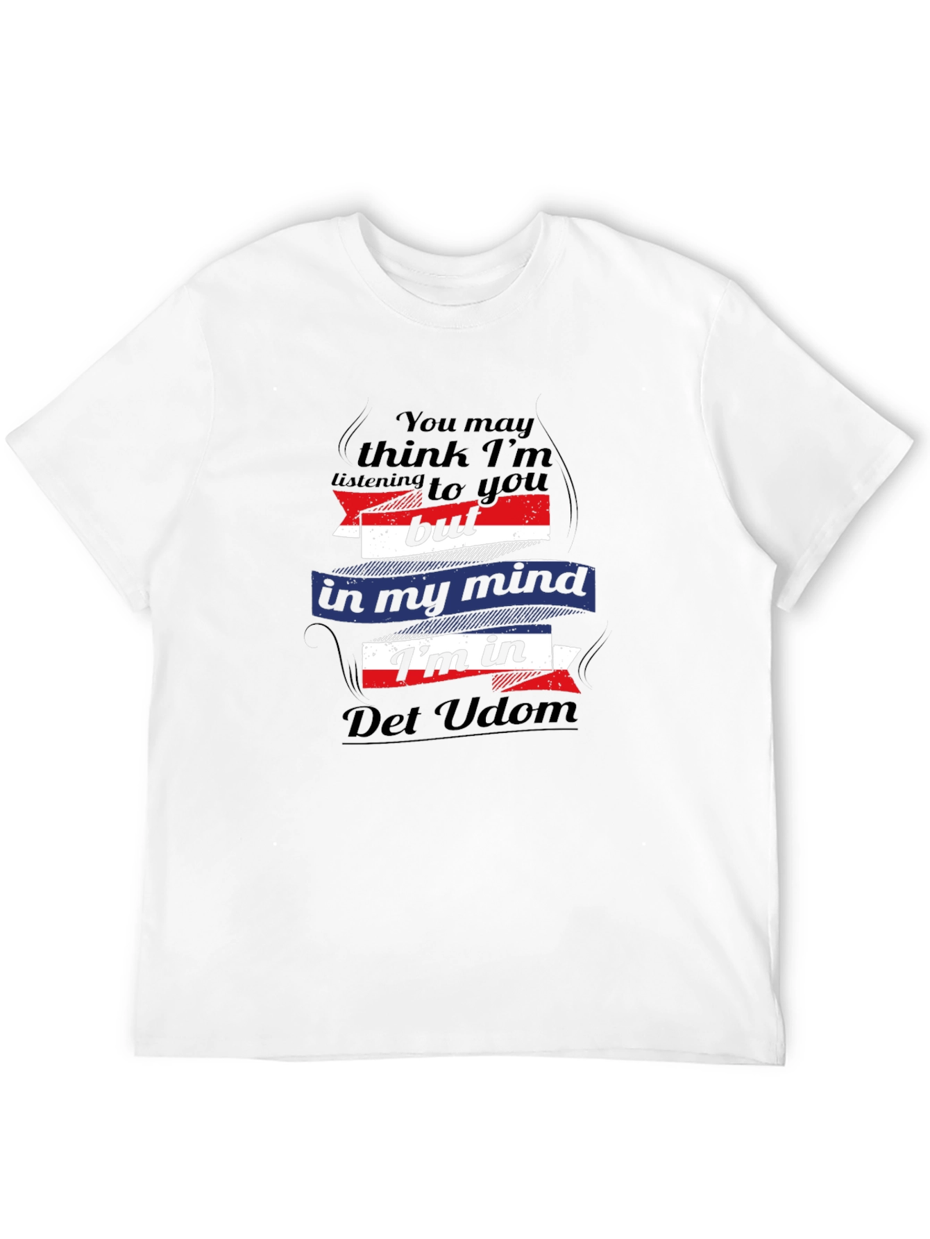 Det Udom Mind T-Shirt - Funny Travel Tee - 12