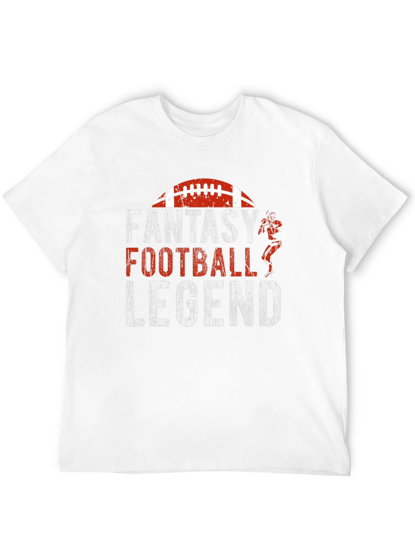 Black Fantasy Football Legend Graphic Tee - Black T-Shirt view 12