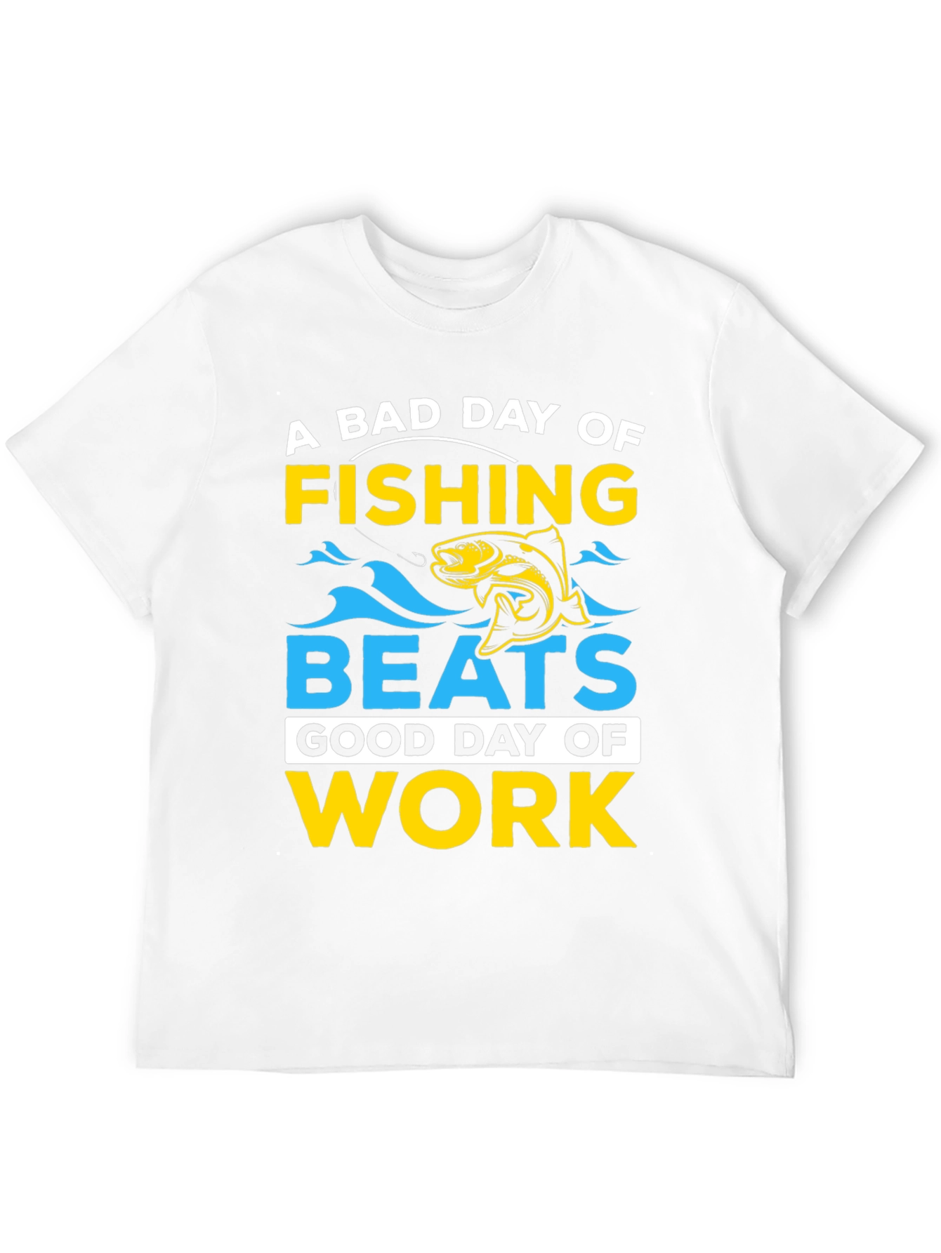 Black Fishing Beats Work T-Shirt view 12