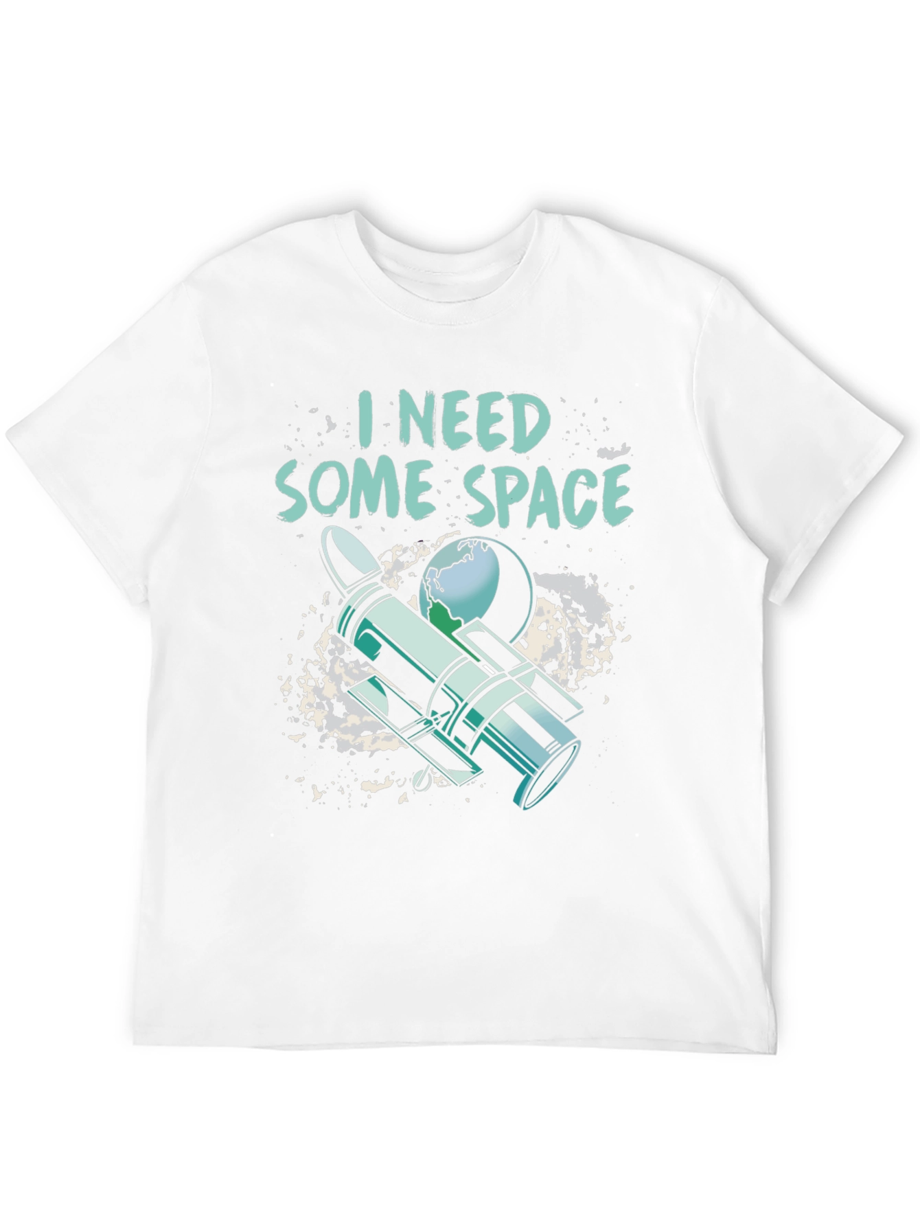 Black I Need Some Space T-Shirt - Funny Astronomy Shirt view 12