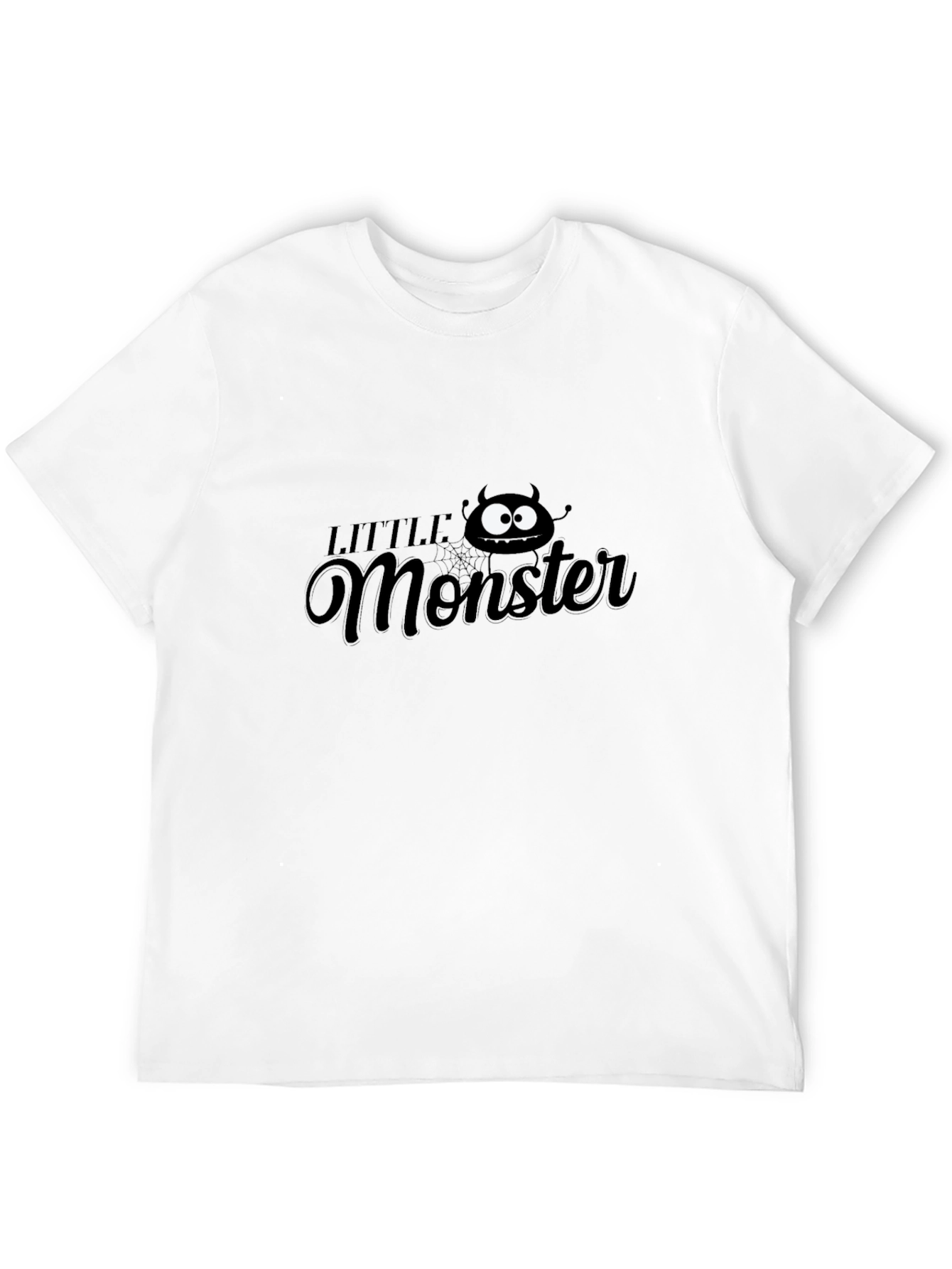 Black Little Monster Graphic Tee - Fun, Casual Style view 12