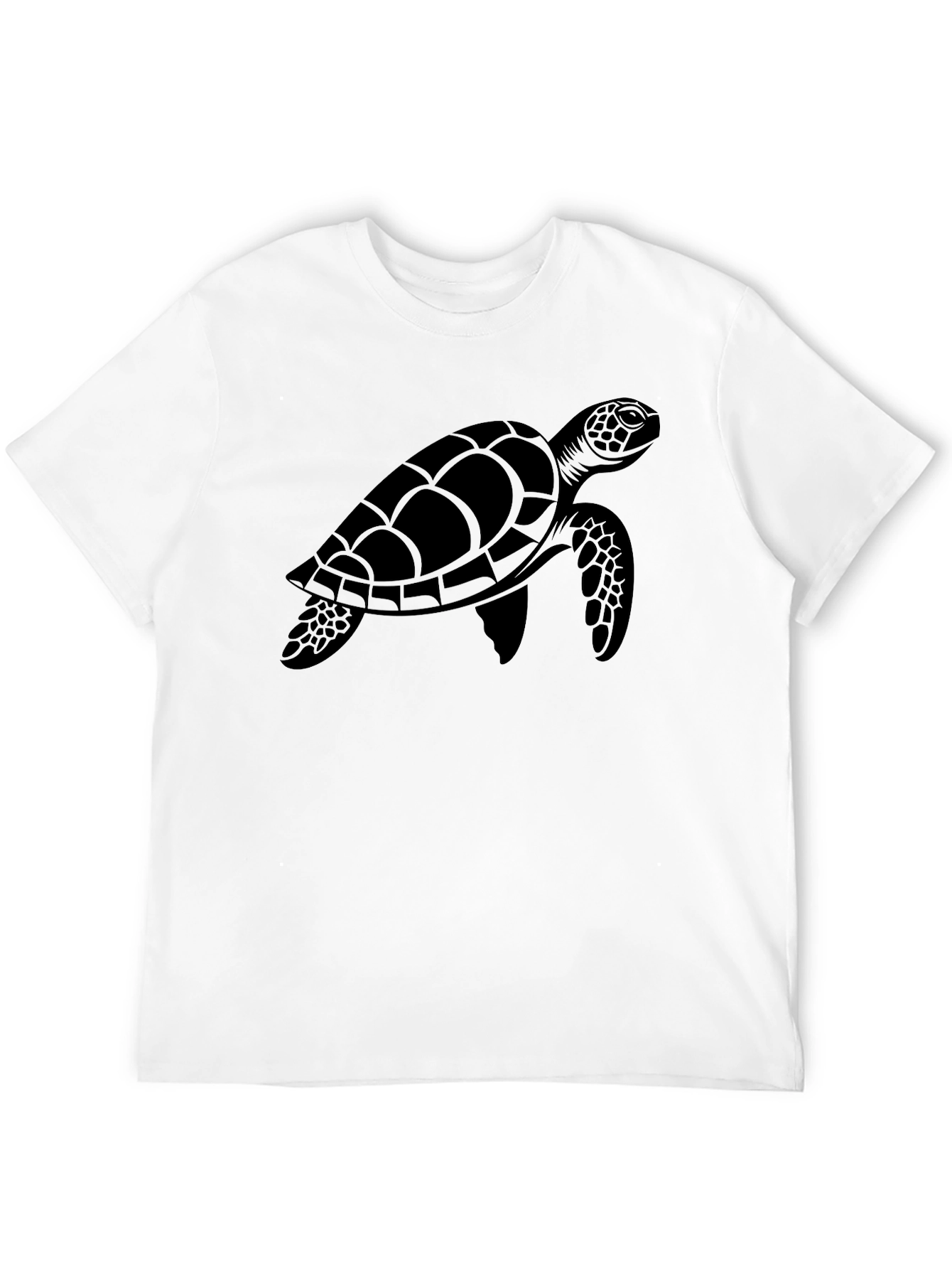 Black Black Turtle Graphic Tee - Casual Comfort view 12