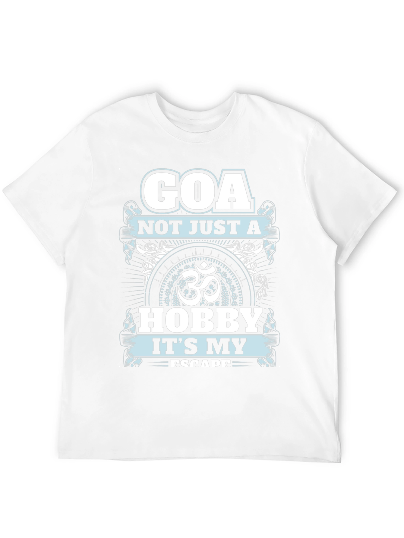 Black Goa Escape Graphic T-Shirt view 12