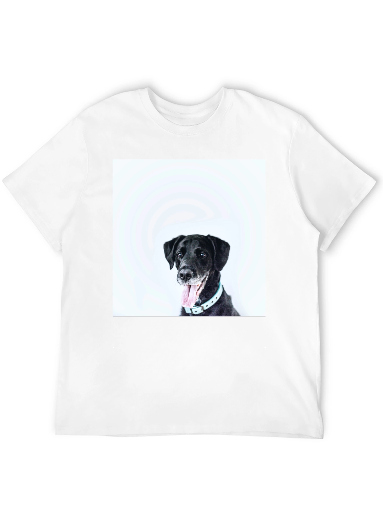 Black Black Dog Graphic T-Shirt - Unisex Casual Wear view 12