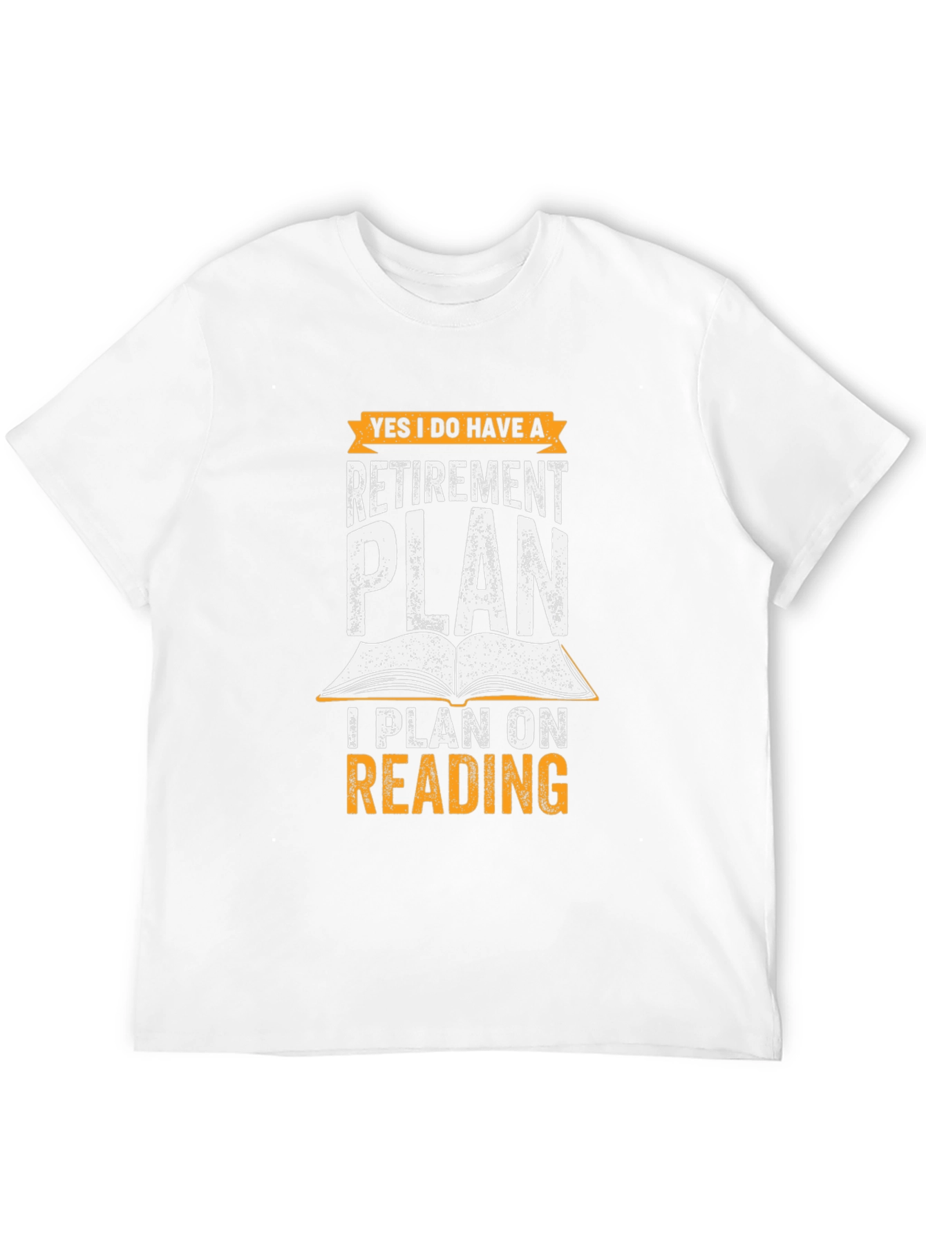 Black Retirement Plan Reading T-Shirt view 12
