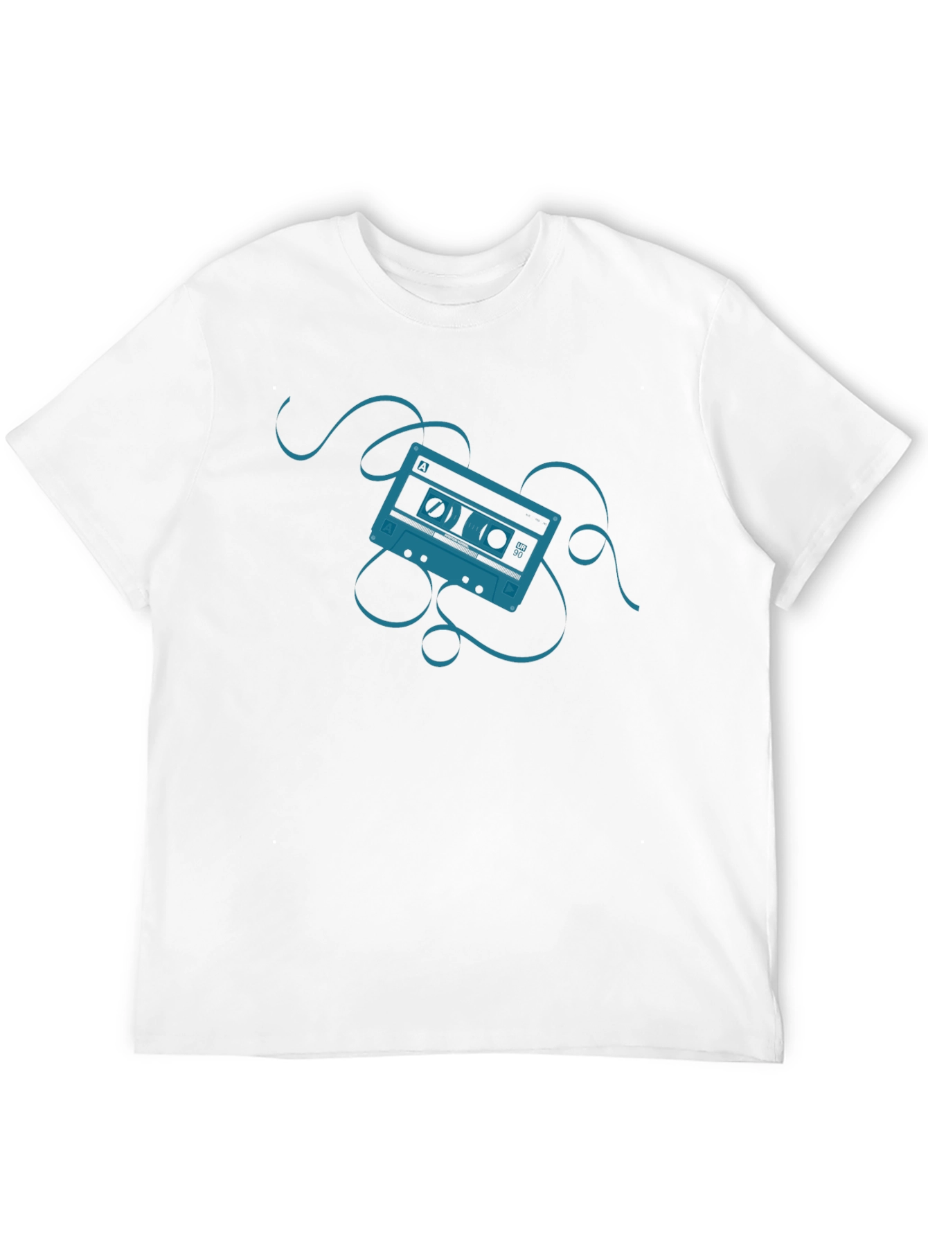 Black Retro Cassette Graphic T-Shirt view 12