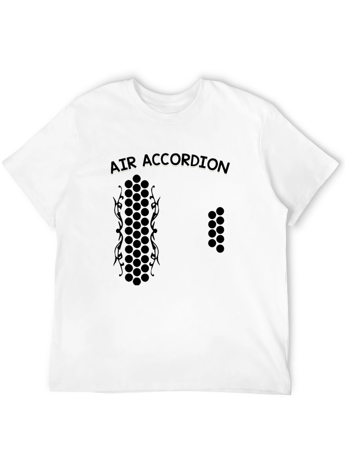 Black Air Accordion Graphic Tee - Black view 12