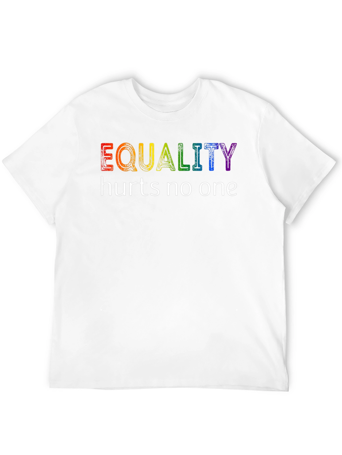 Equality Hurts No One LGBT Pride T-Shirt - 12