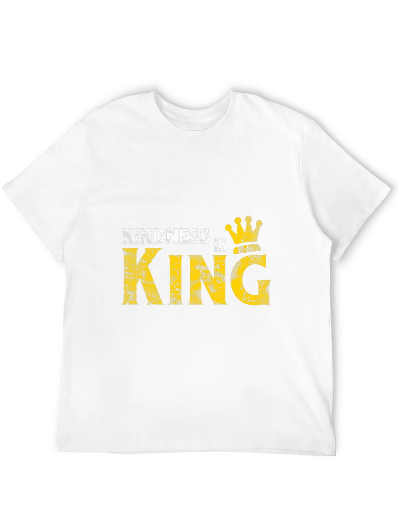 Black Kindness is King Graphic Black T-Shirt view 12