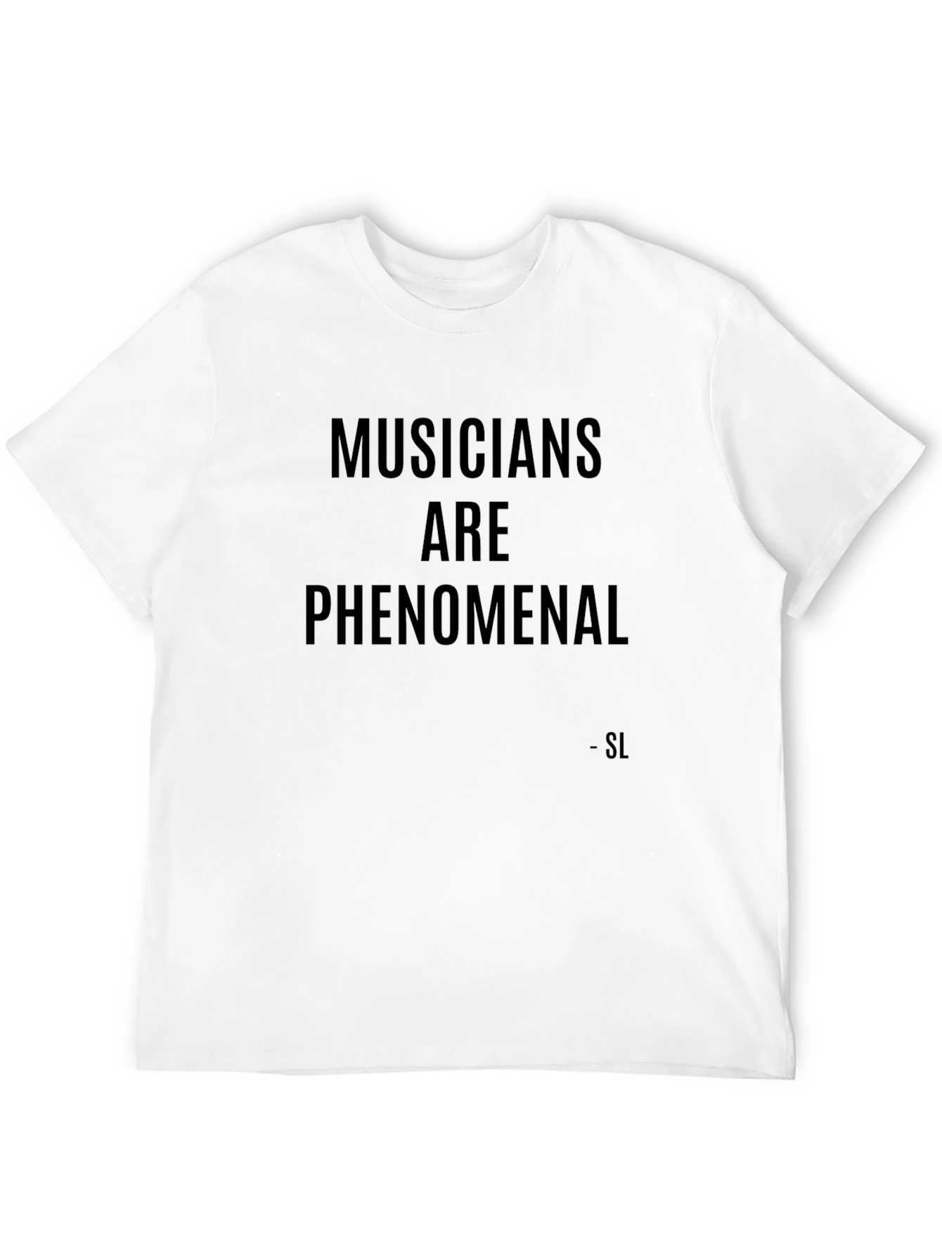 Black Musicians Are Phenomenal Black Graphic Tee view 12