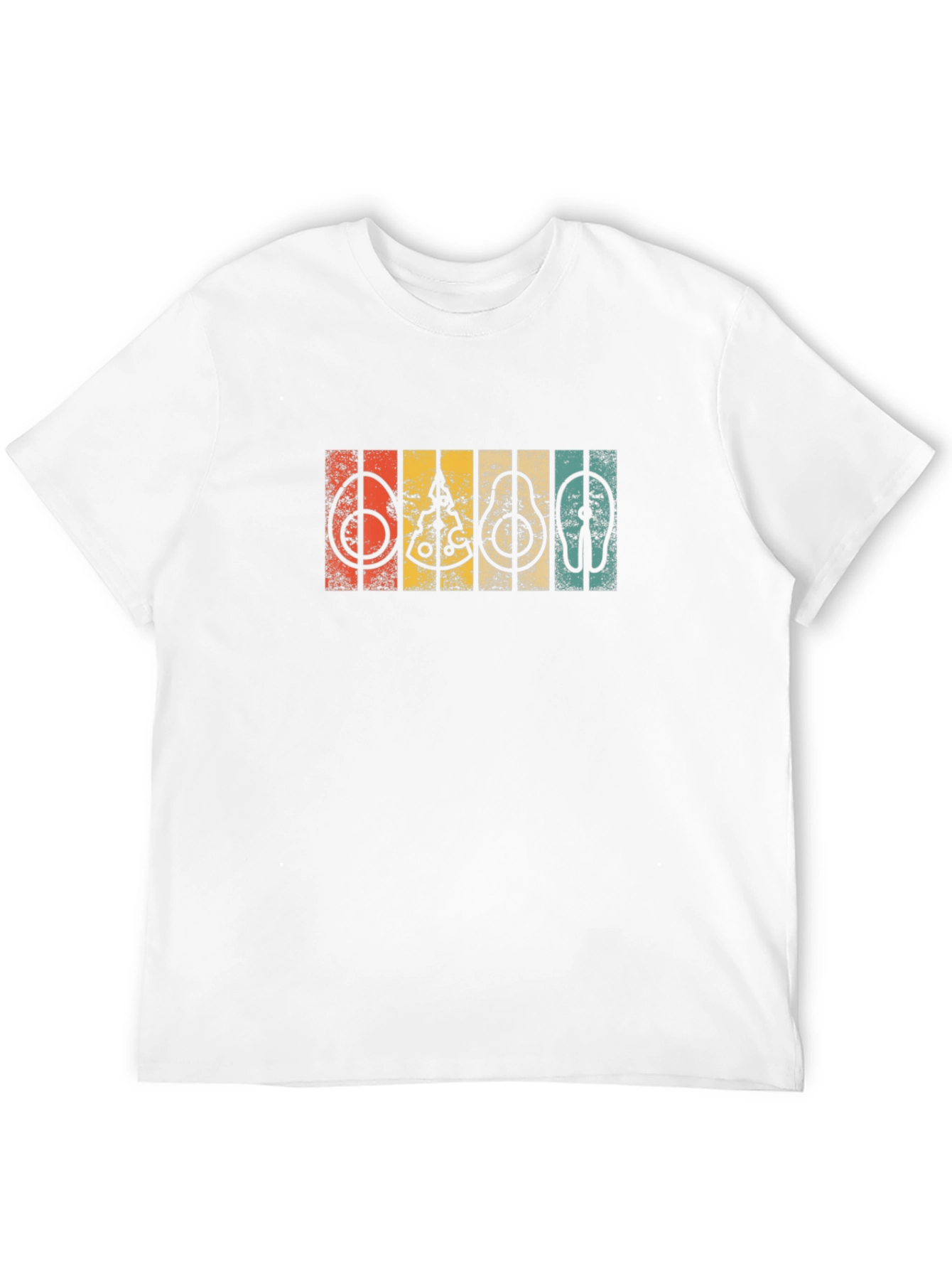 Black Retro Avocado Lover T-Shirt view 12