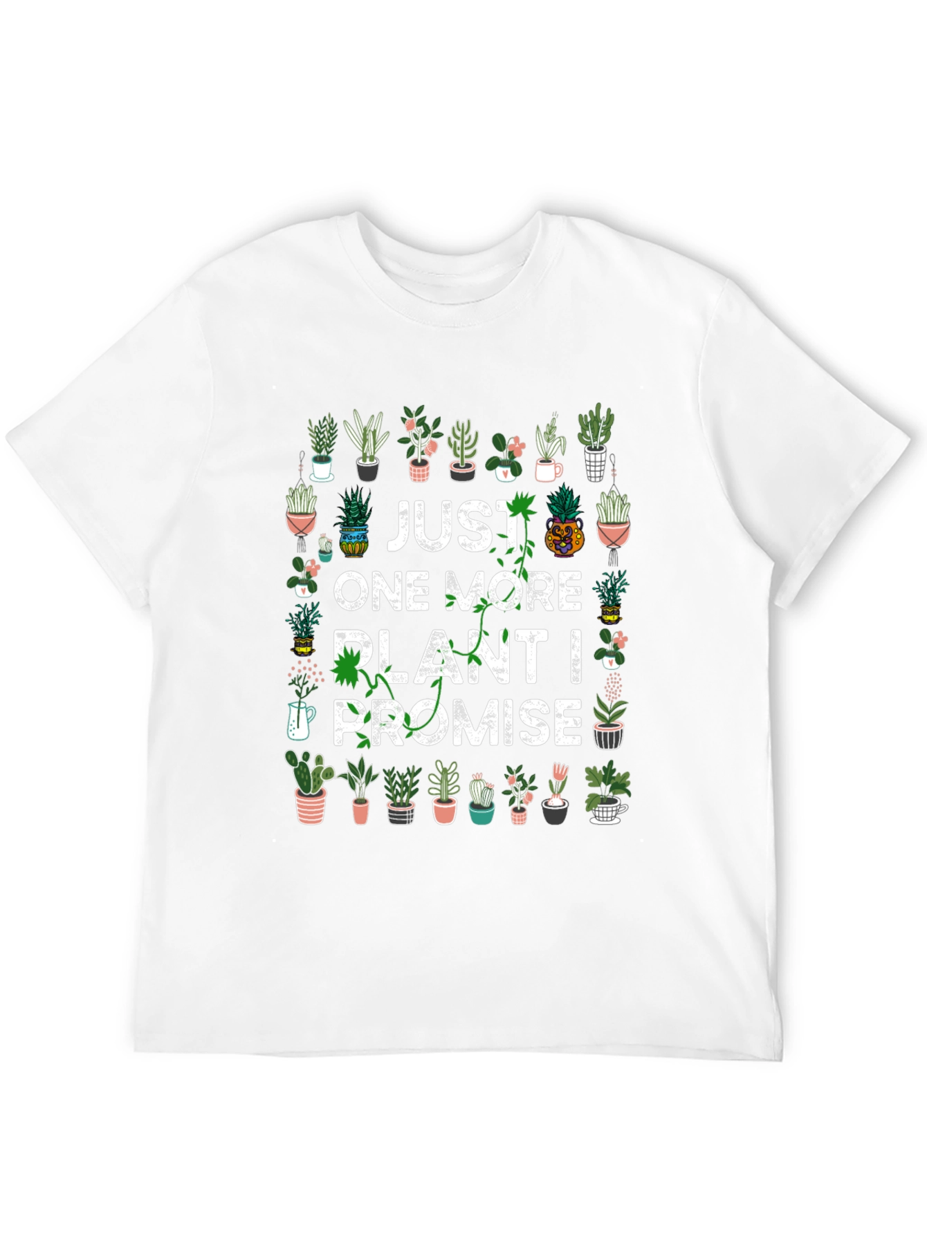 Just One More Plant Graphic T-Shirt - 12
