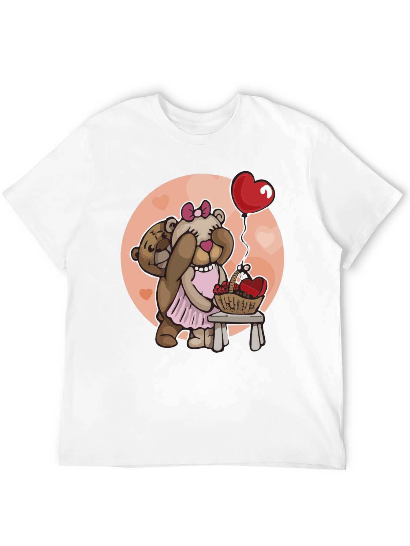 Cute Bear Couple T-Shirt - Valentine's Day Gift - 12