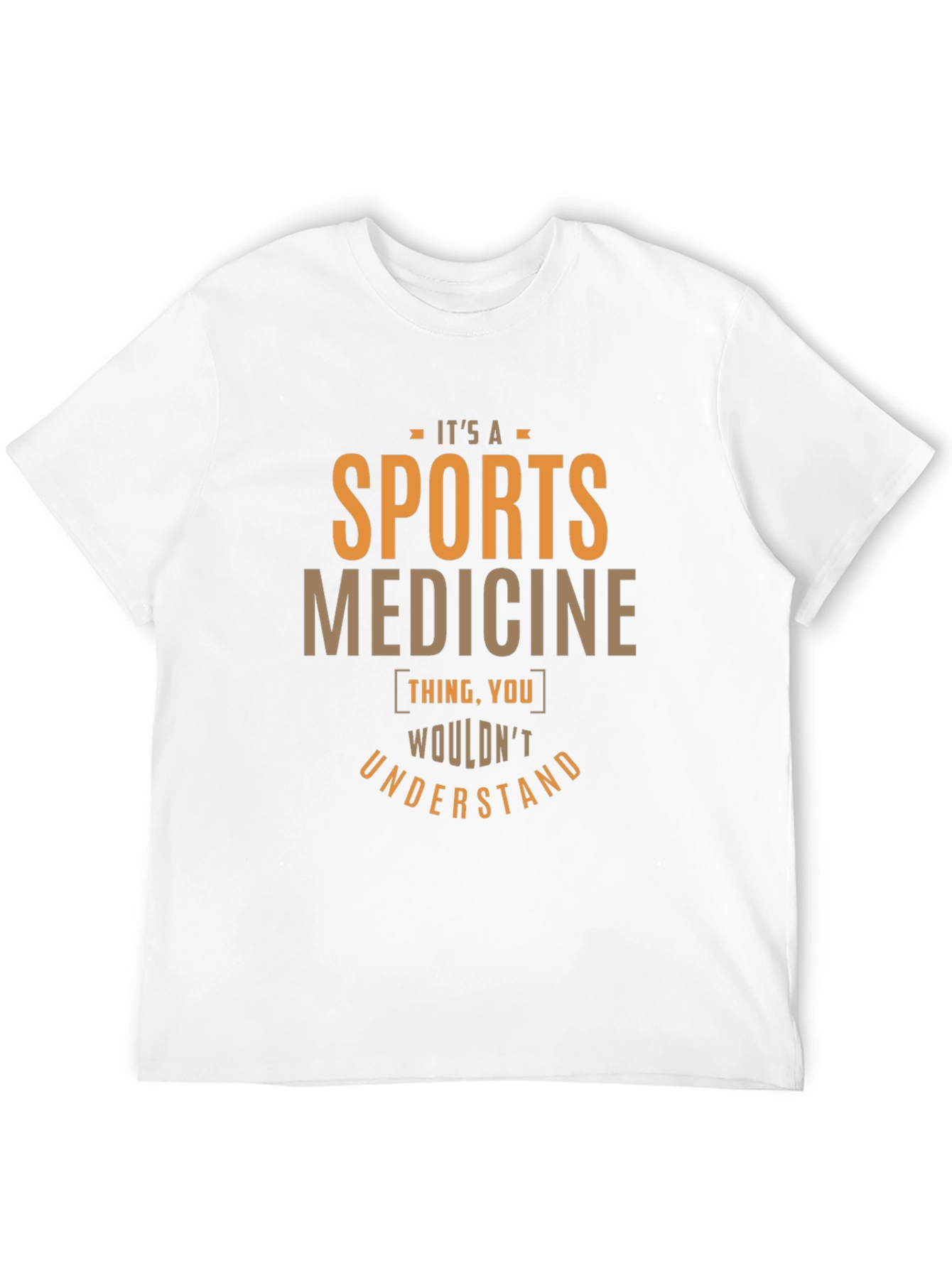 Black Sports Medicine T-Shirt - You Wouldn't Understand view 12