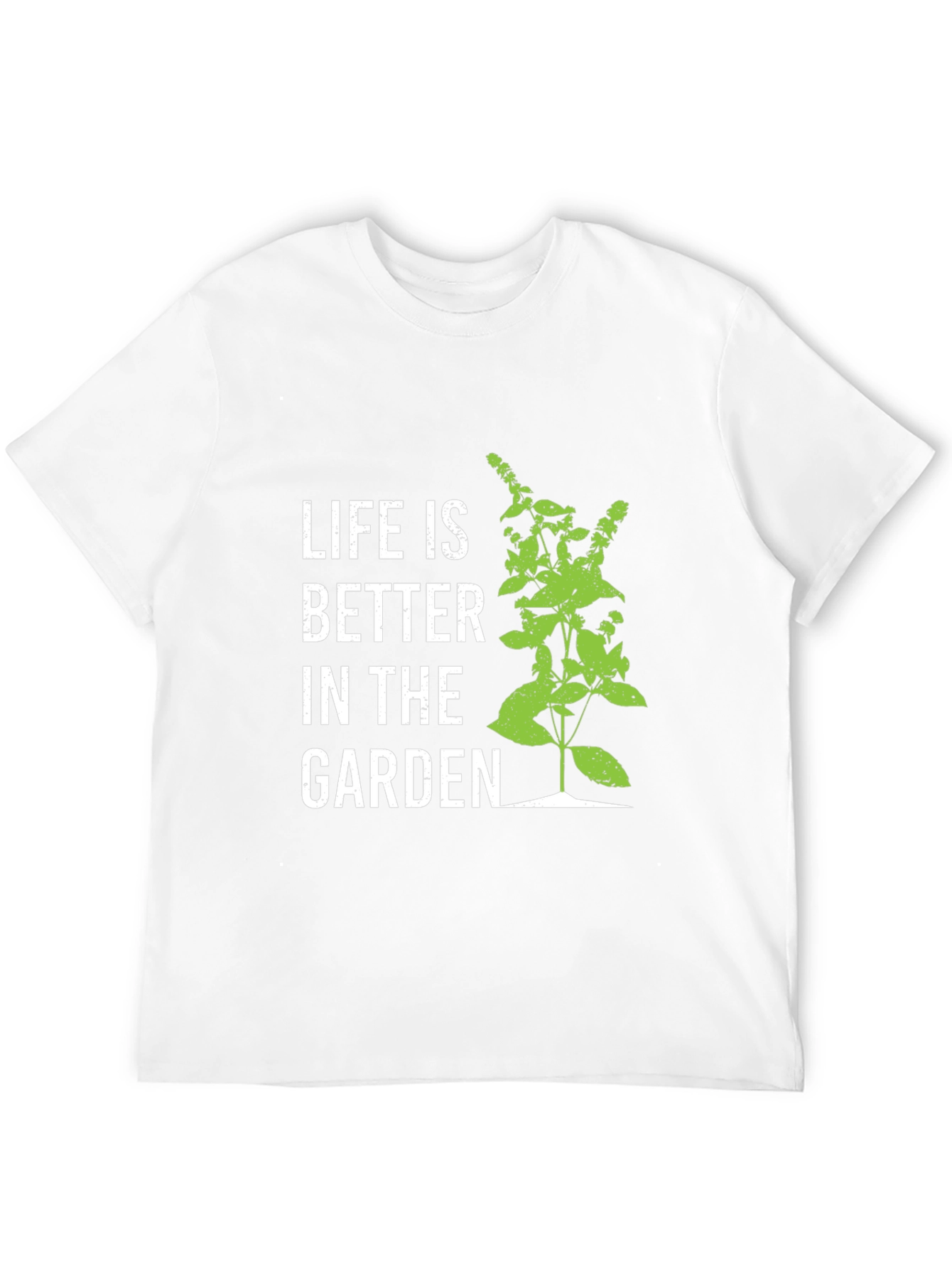 Black Life is Better in the Garden Black T-Shirt view 12