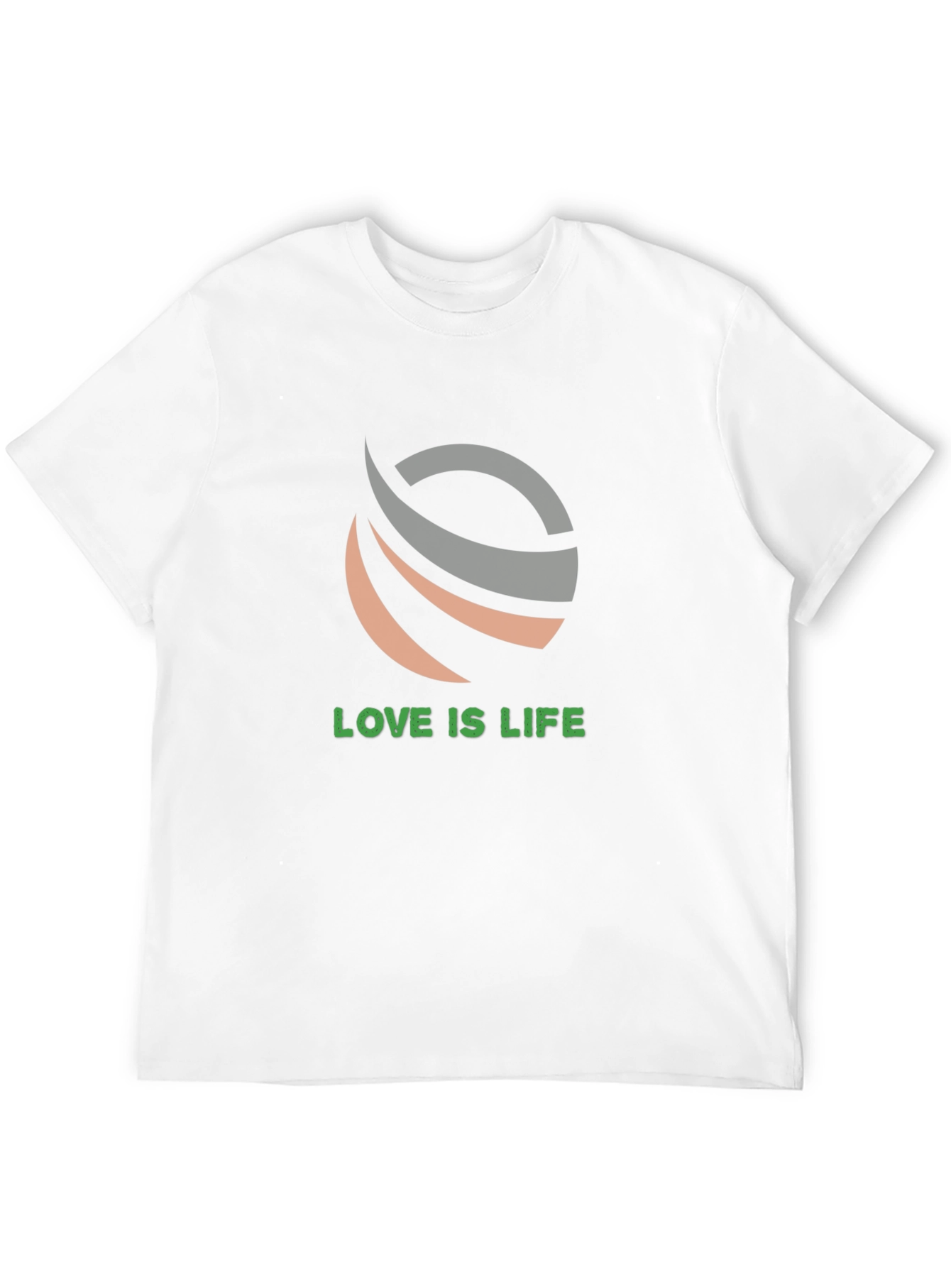 Black Love is Life T-Shirt - Black Crew Neck Tee view 12