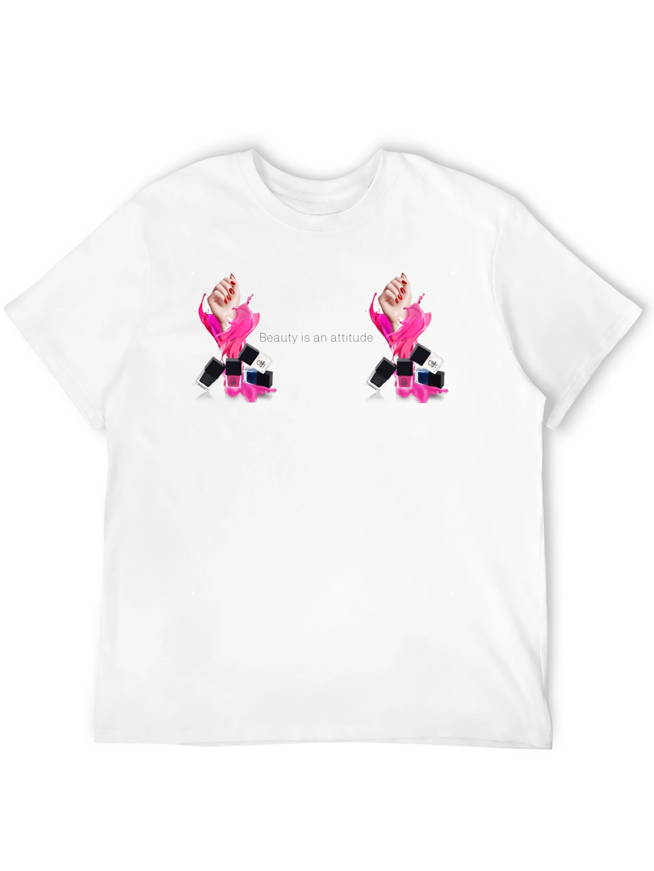 Black Beauty Attitude Black Graphic Tee view 12