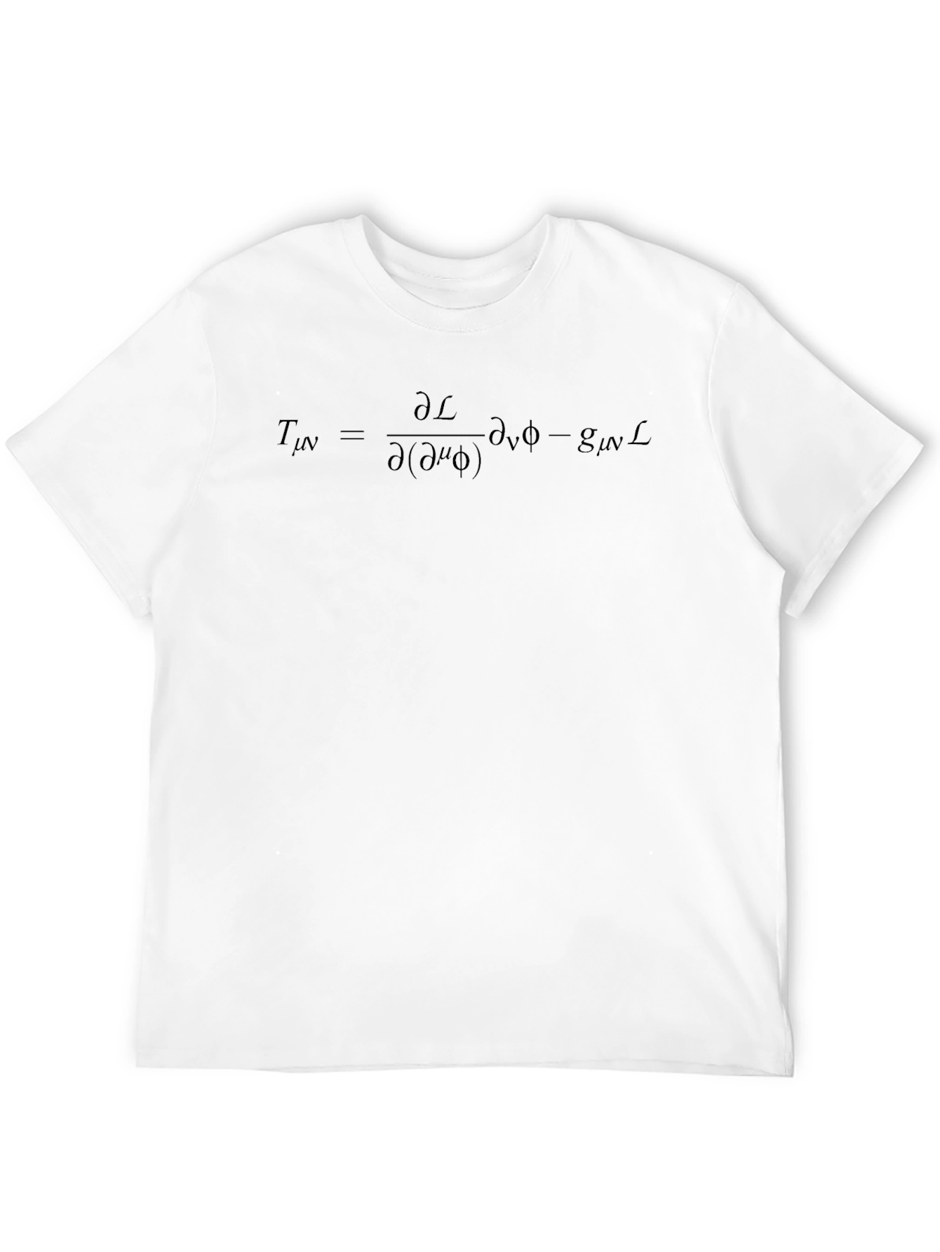 Black Physics Equation T-Shirt view 12