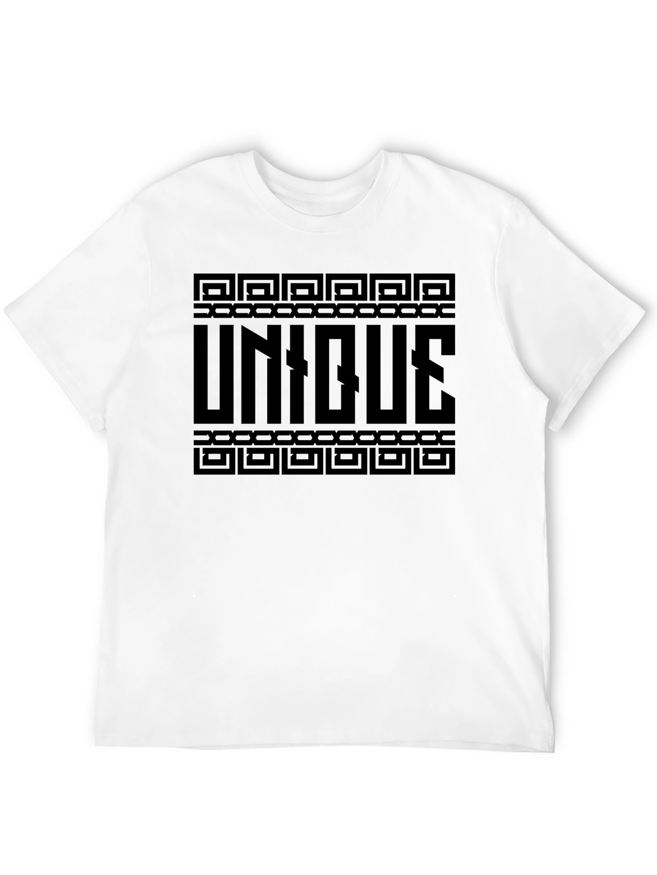 Black Unique Graphic Tee - Black Stylish Cotton Shirt view 12