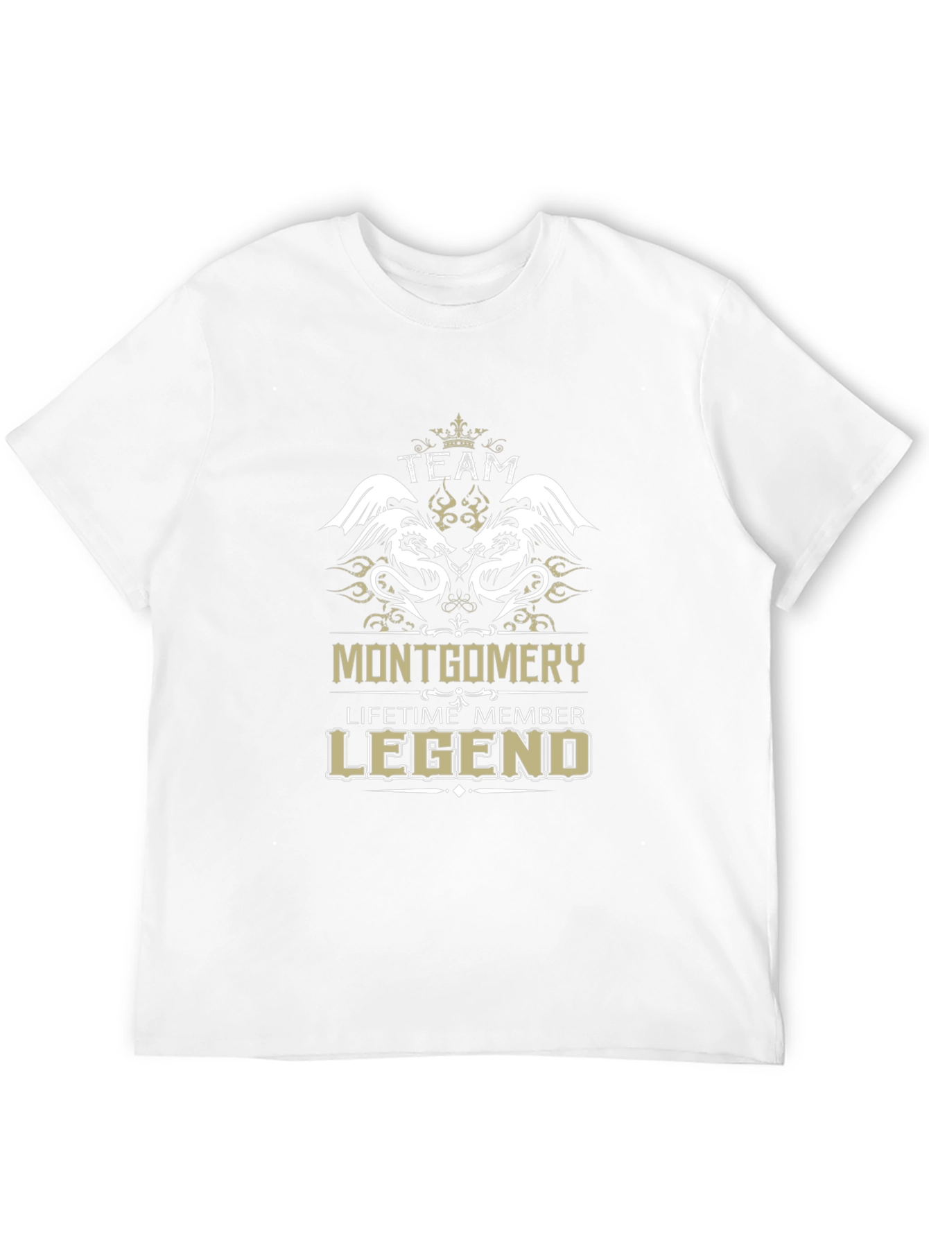 Black Team Montgomery Legend Graphic T-Shirt view 12