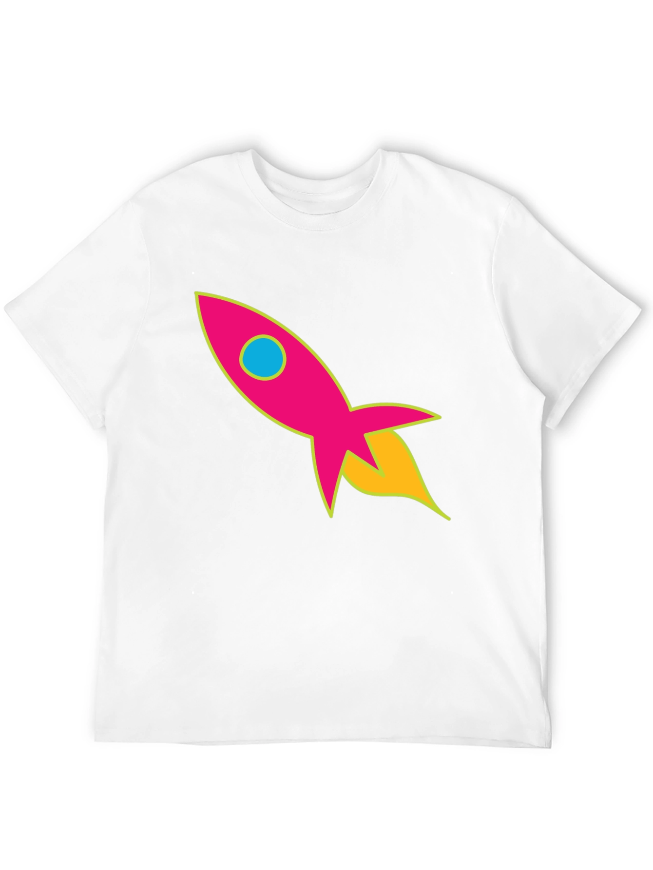 Black Retro Rocket T-Shirt - Blast Off in Style! view 12