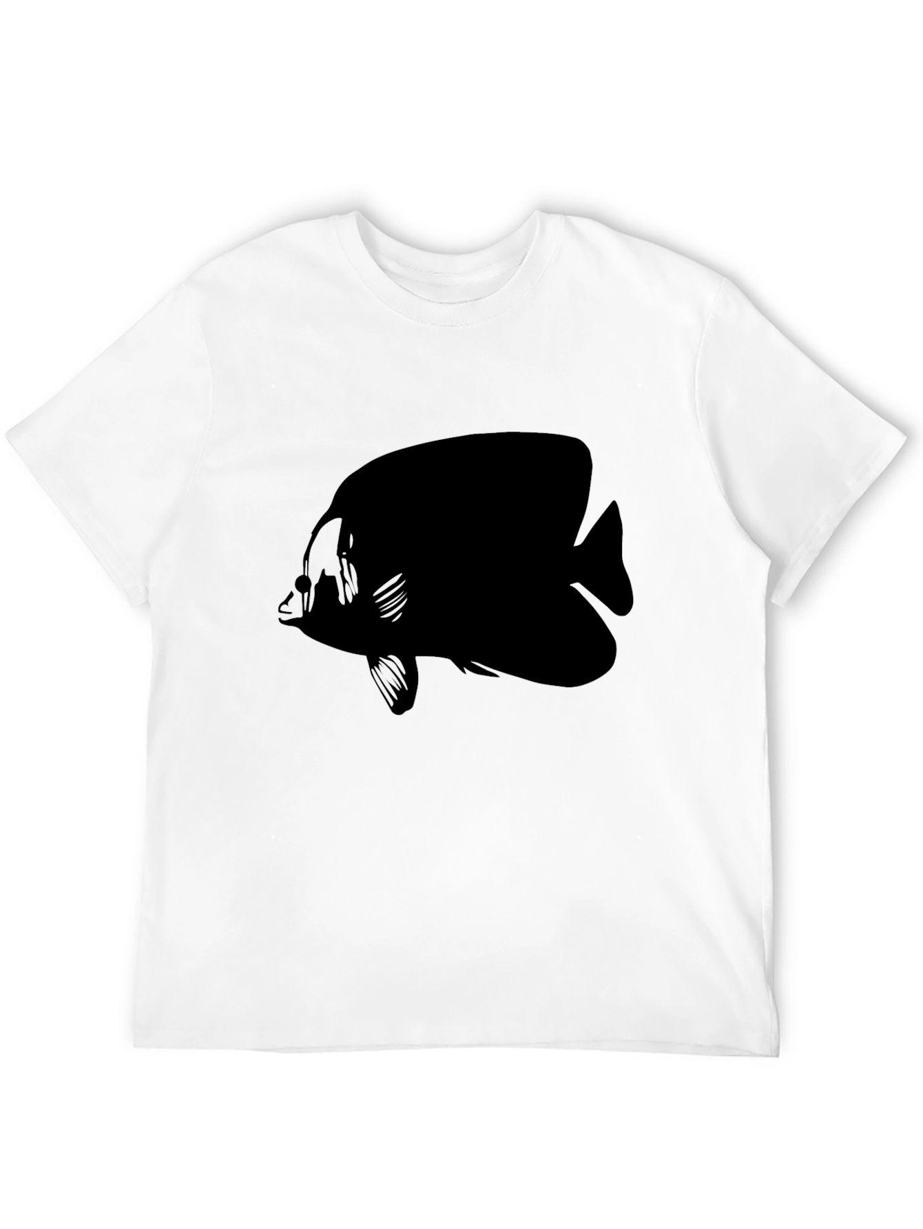 Black Black Fish Graphic T-Shirt view 12