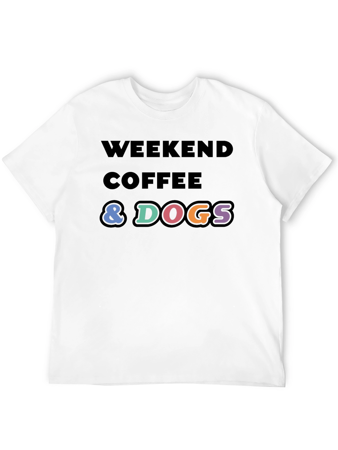 Black Weekend Coffee & Dogs T-Shirt view 12