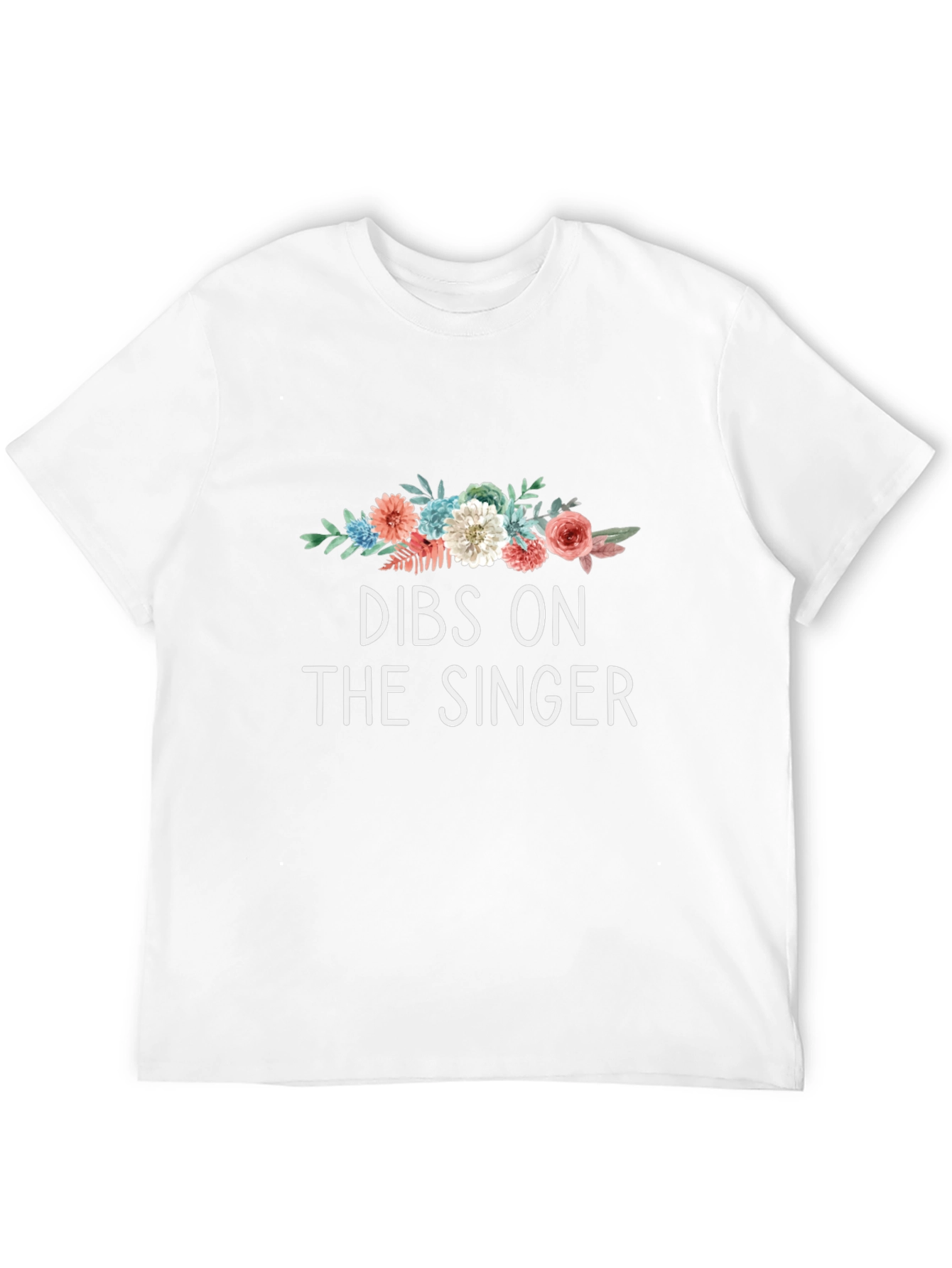 Black Dibs on the Singer Graphic Tee - Unisex view 12