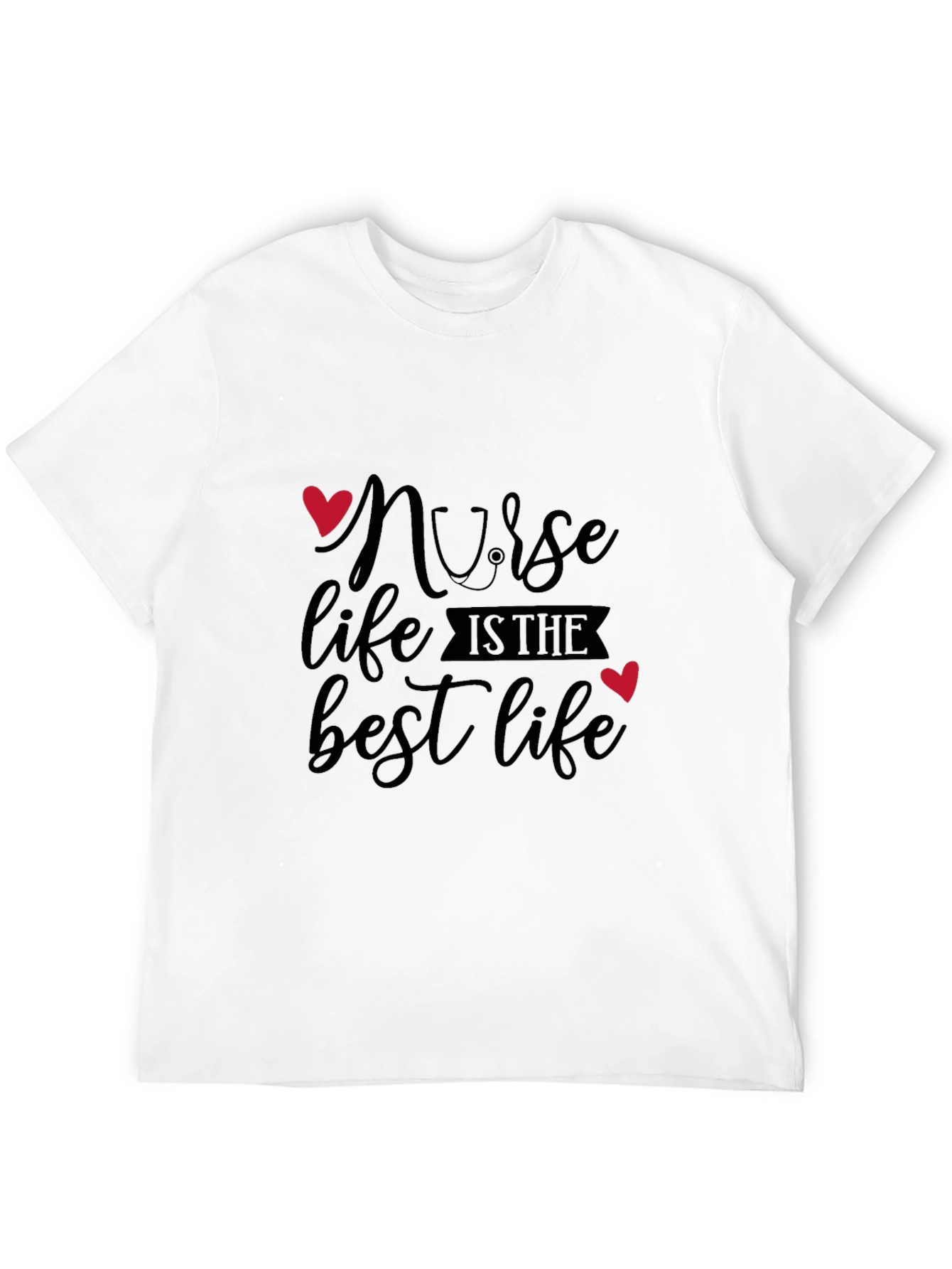 Black Nurse Life Best Life Black T-Shirt view 12