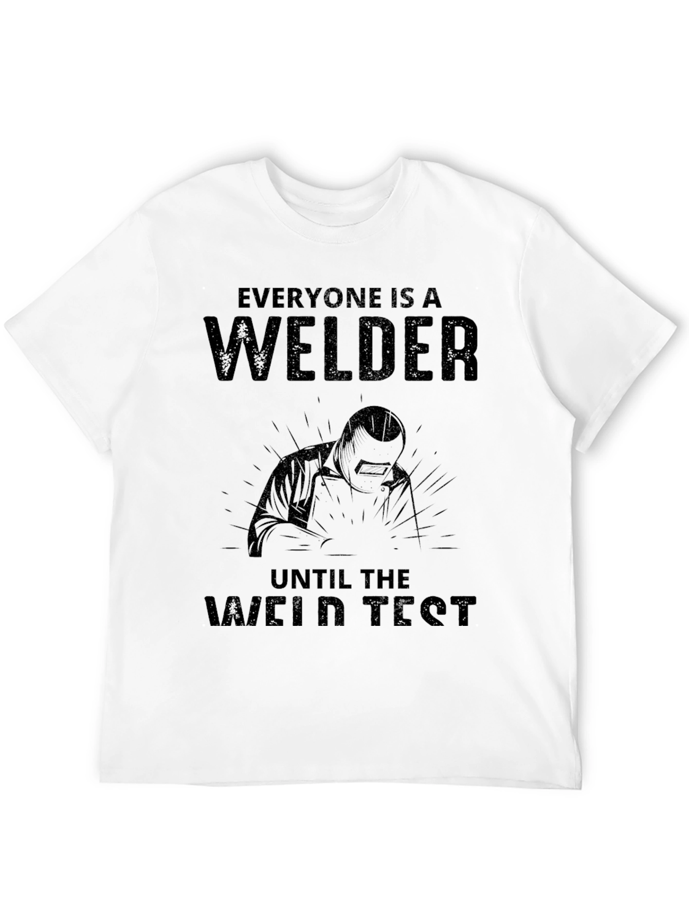 Black Welder T-Shirt - Funny Welding Gift Idea view 12