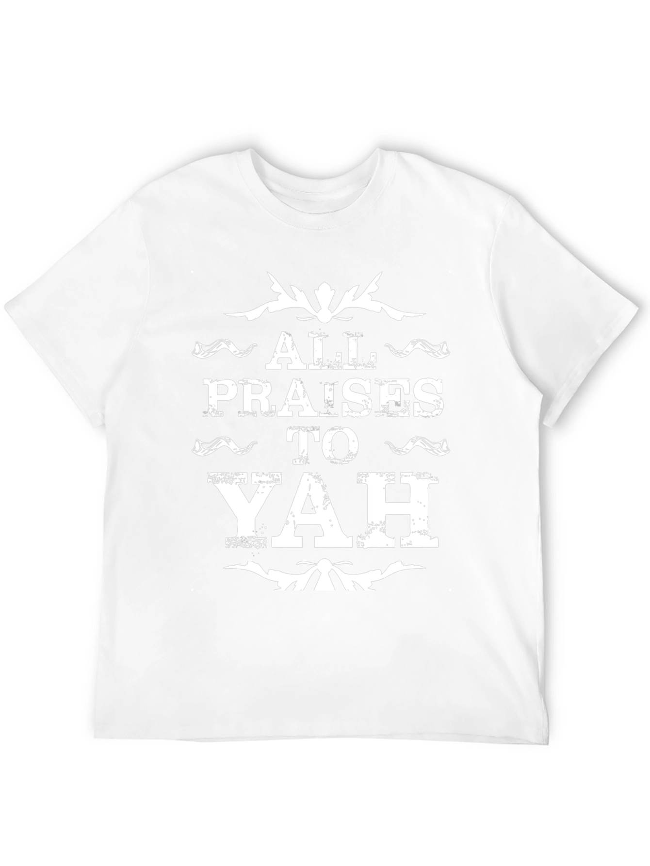 Black All Praises to Yah Black Graphic Tee view 12