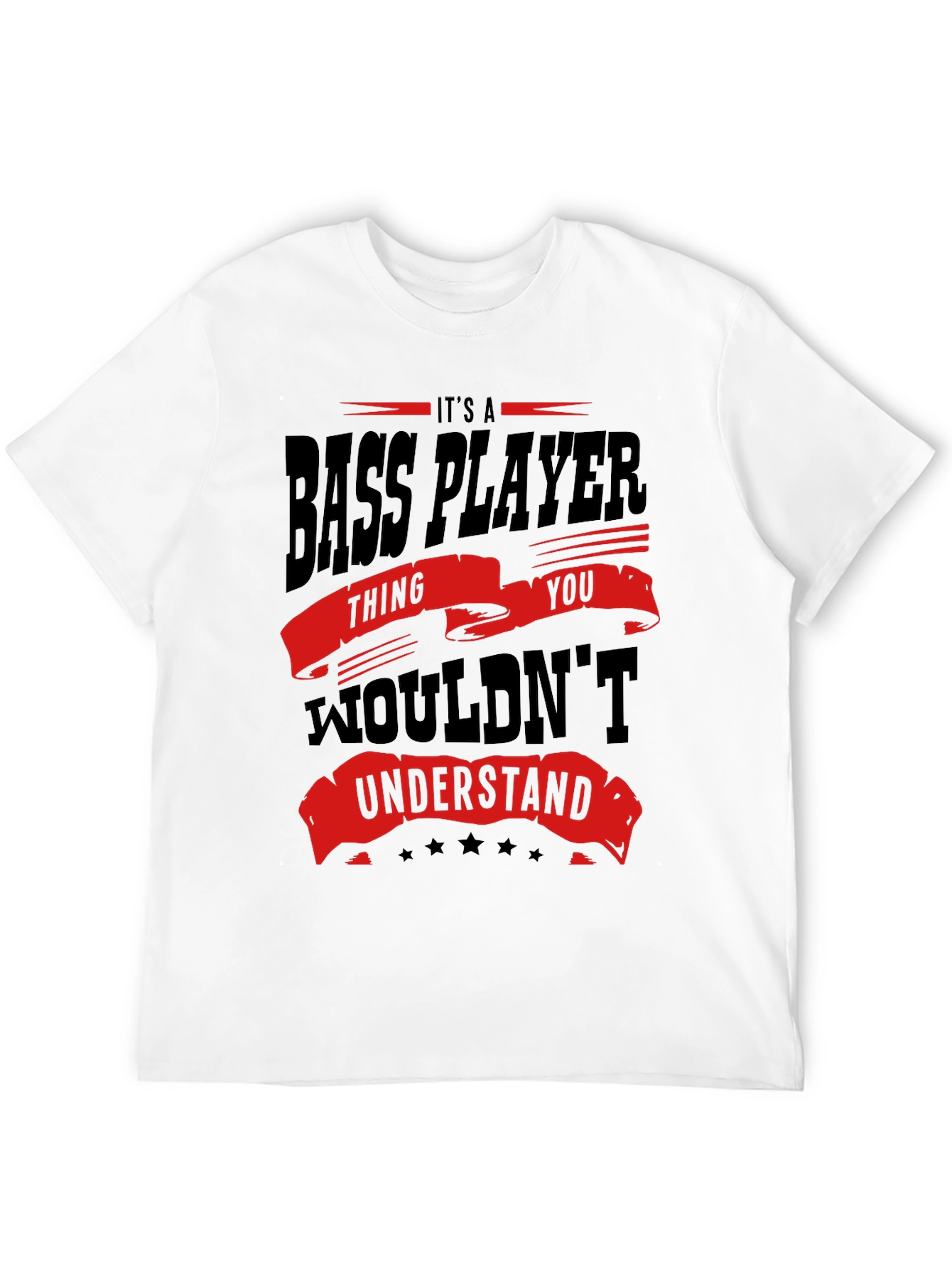 Black Bass Player T-Shirt - You Wouldn't Understand view 12