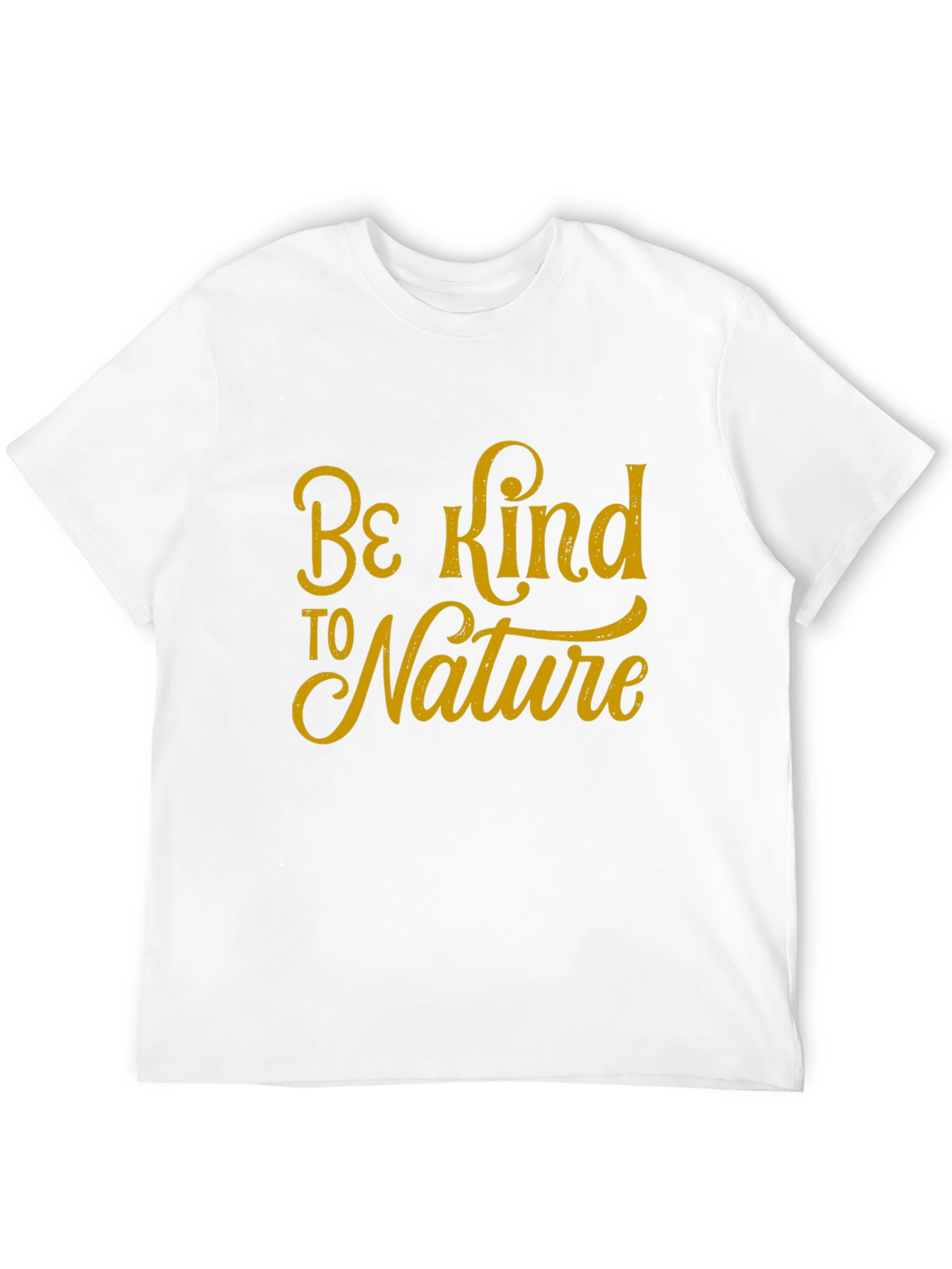 Black Be Kind To Nature Black T-Shirt view 12