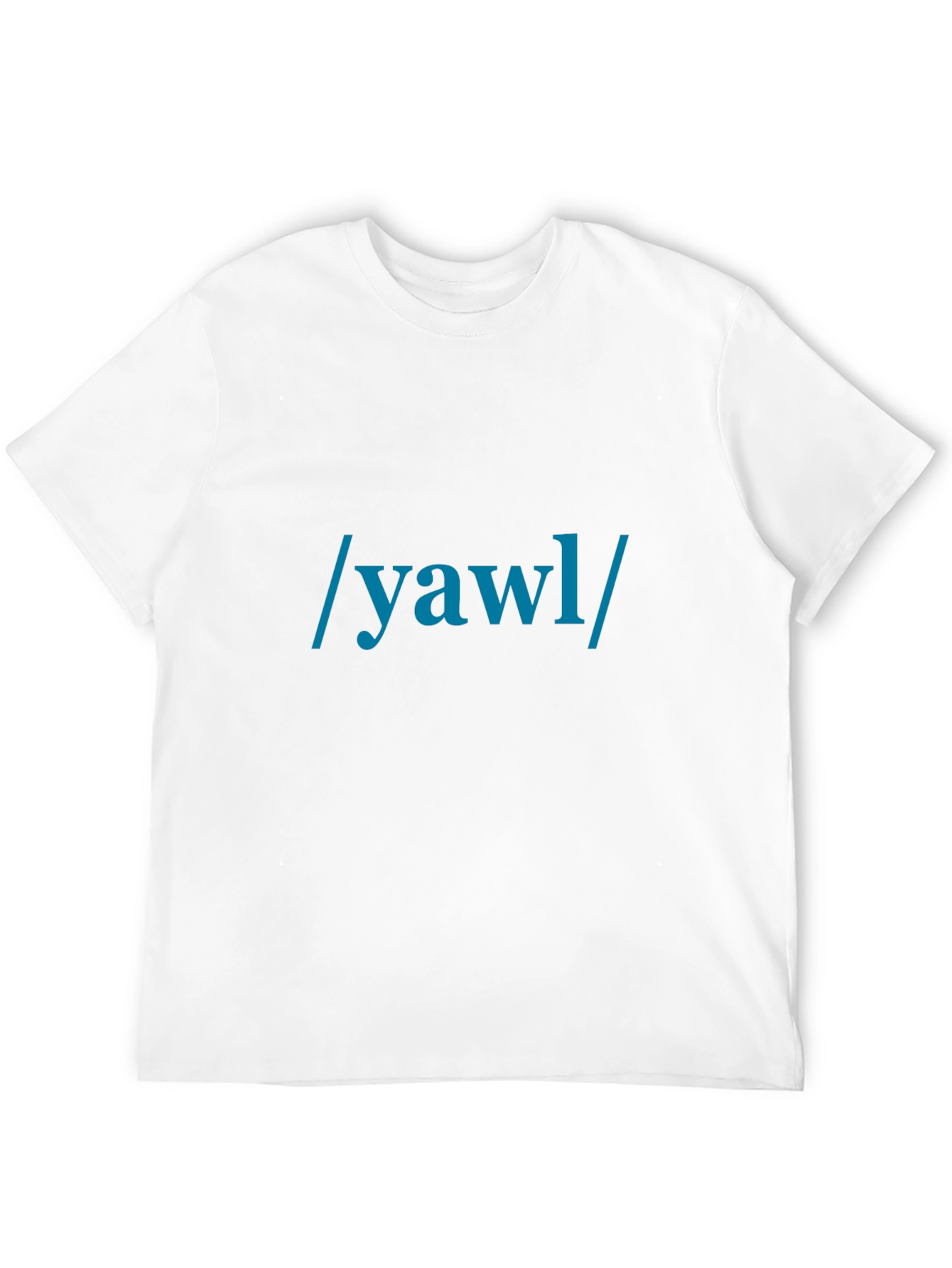 Black Phonetic Yawl Tee - Linguistics Humor view 12