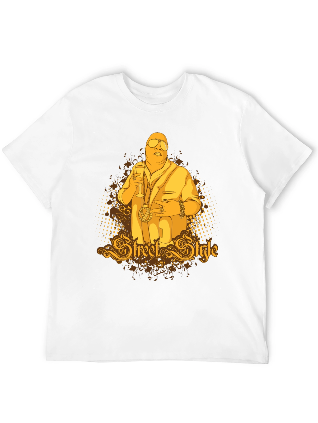 Black Street Style Graphic Tee - Bold Fashion Statement view 12