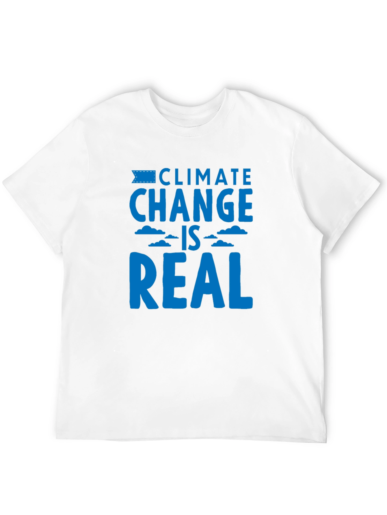 Black Climate Change is Real Graphic T-Shirt view 12