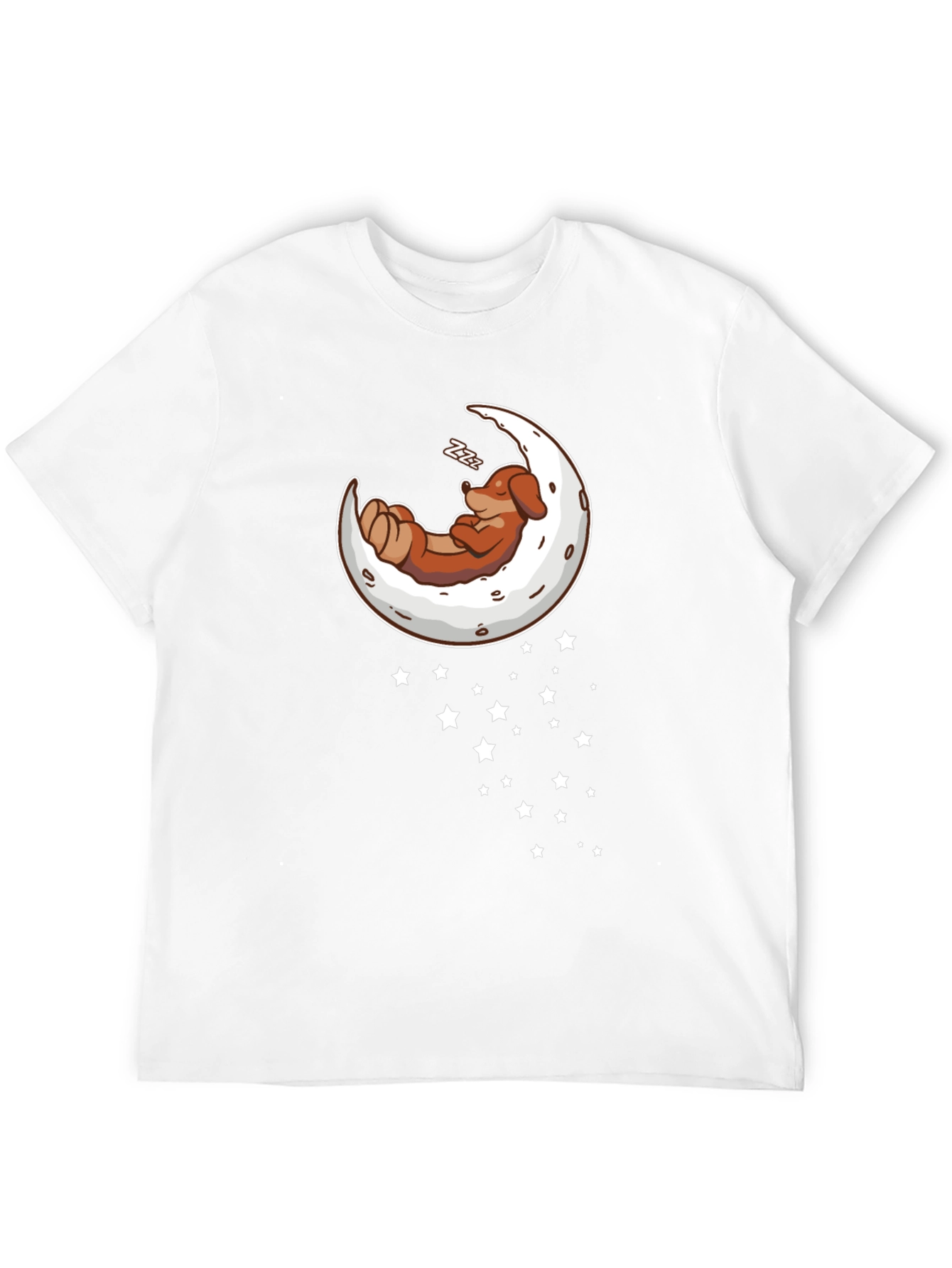Dachshund Moon Sleep T-Shirt - 12