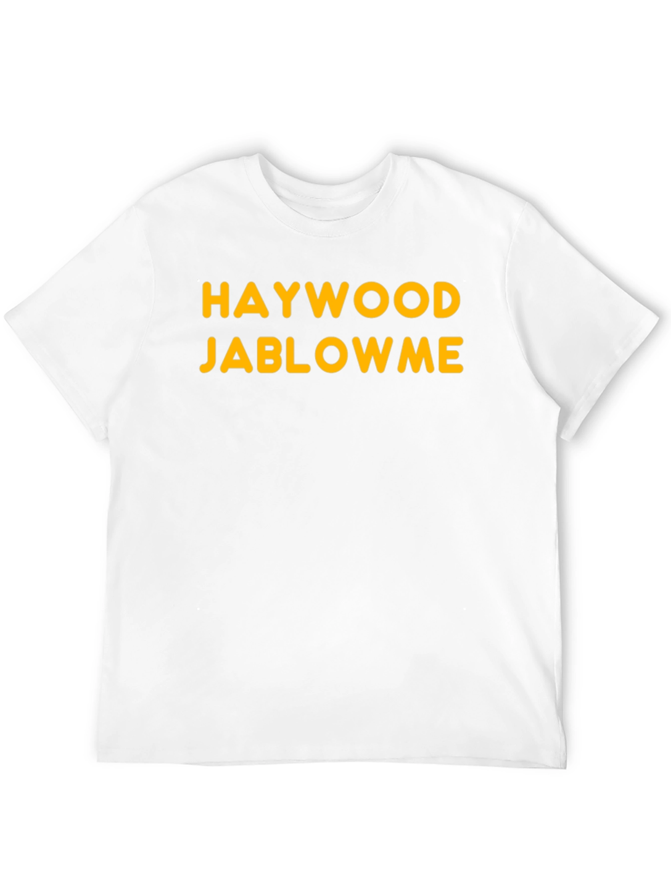 Black Haywood Jablowme Funny Black Graphic T-Shirt view 12