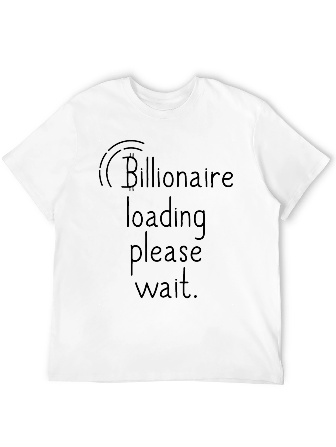 Black Billionaire Loading T-Shirt view 12