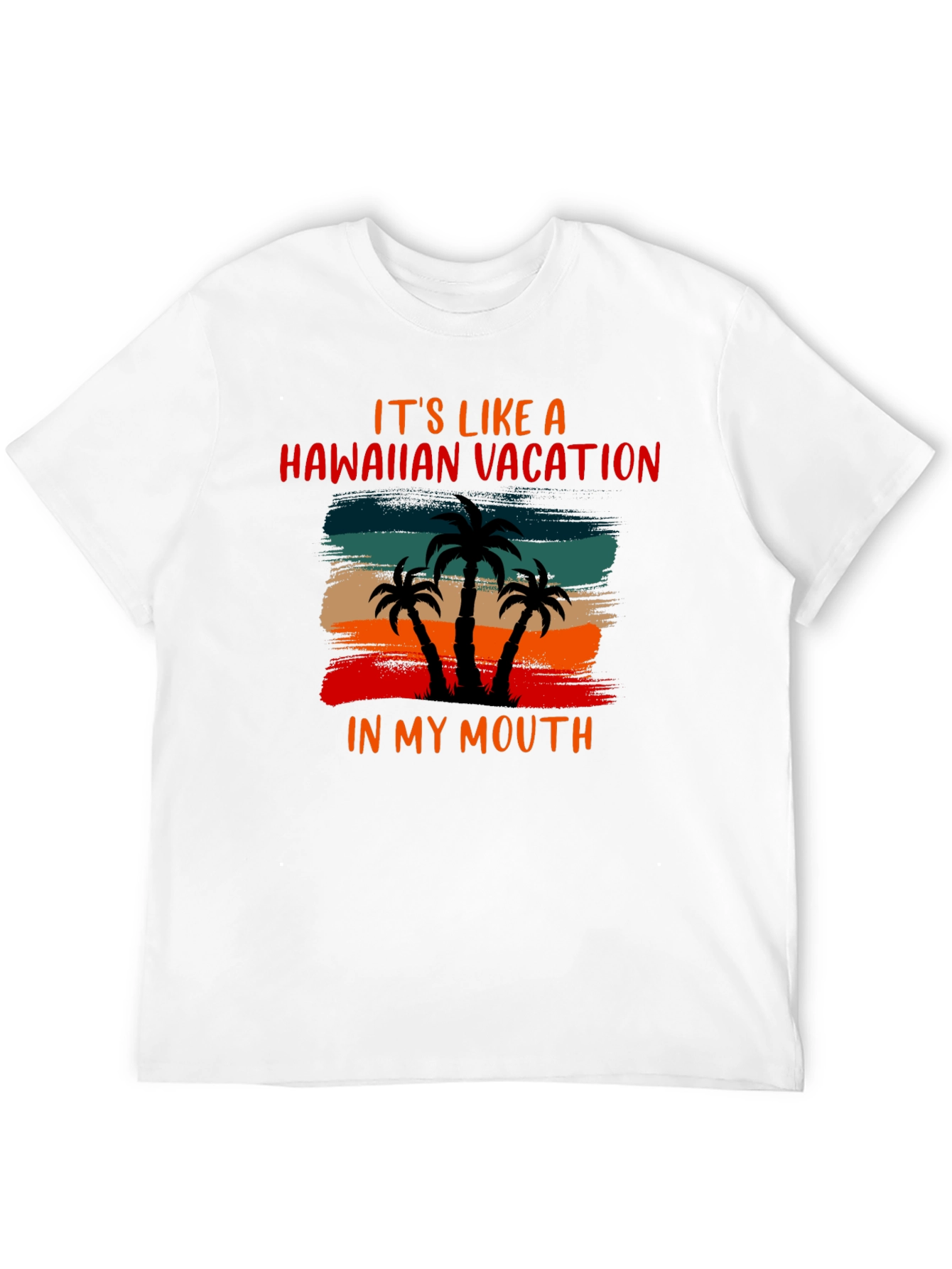 Black Hawaiian Vacation Graphic Tee view 12