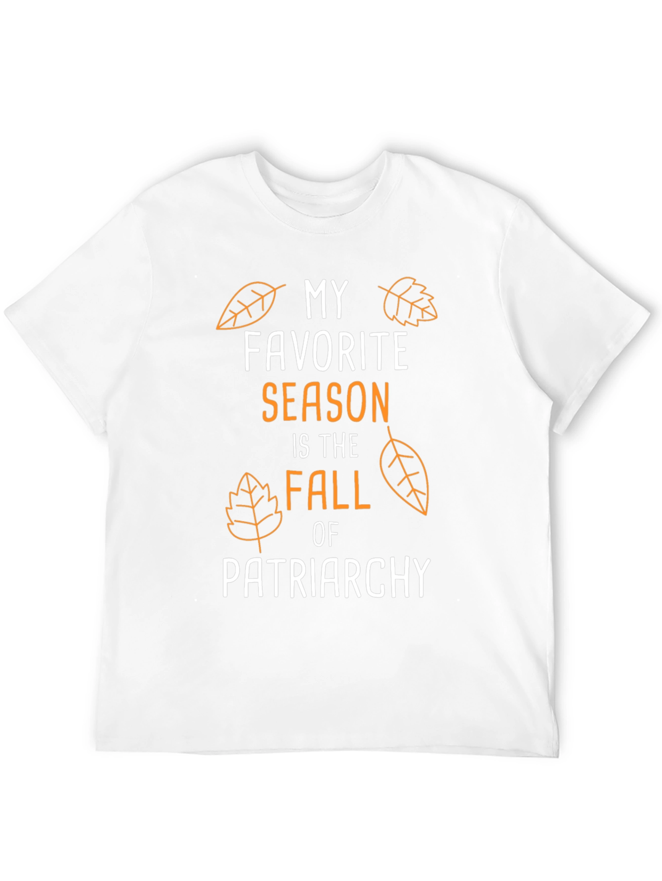 Black My Favorite Season Fall of Patriarchy T-Shirt view 12