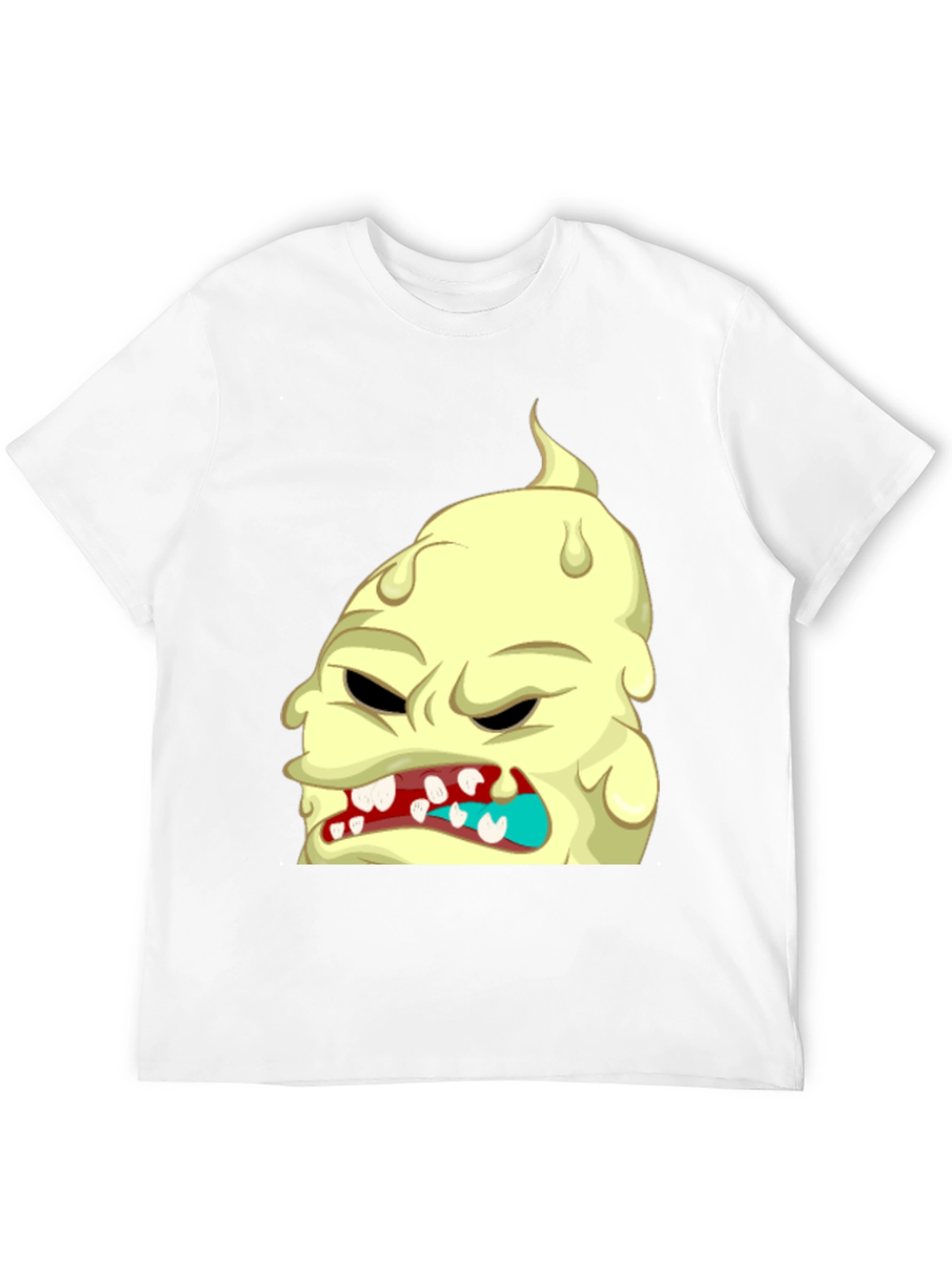 Black Monster Graphic T-Shirt - Unique Cartoon Tee view 12