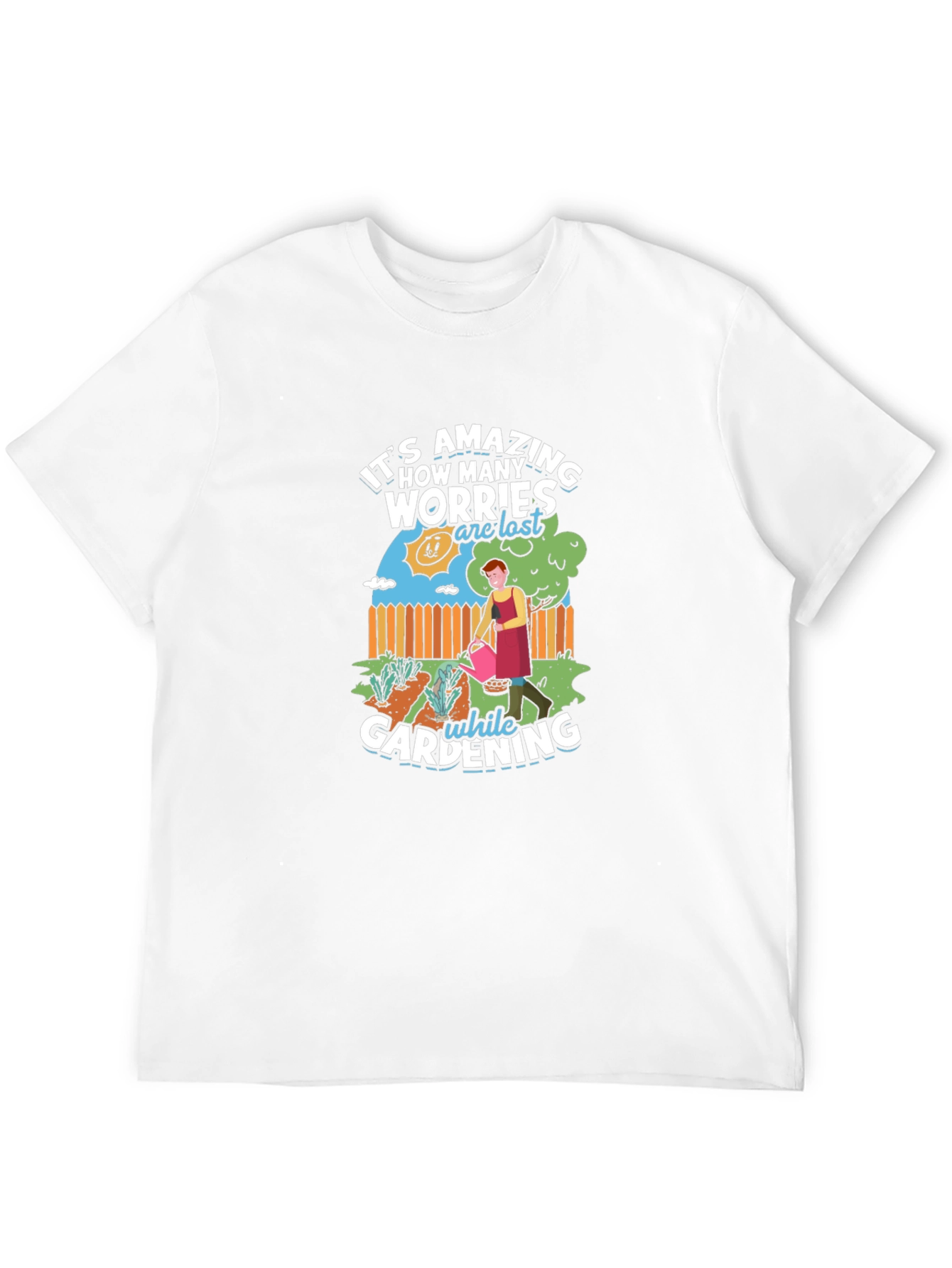 Black Gardening Worry-Free Graphic Tee view 12
